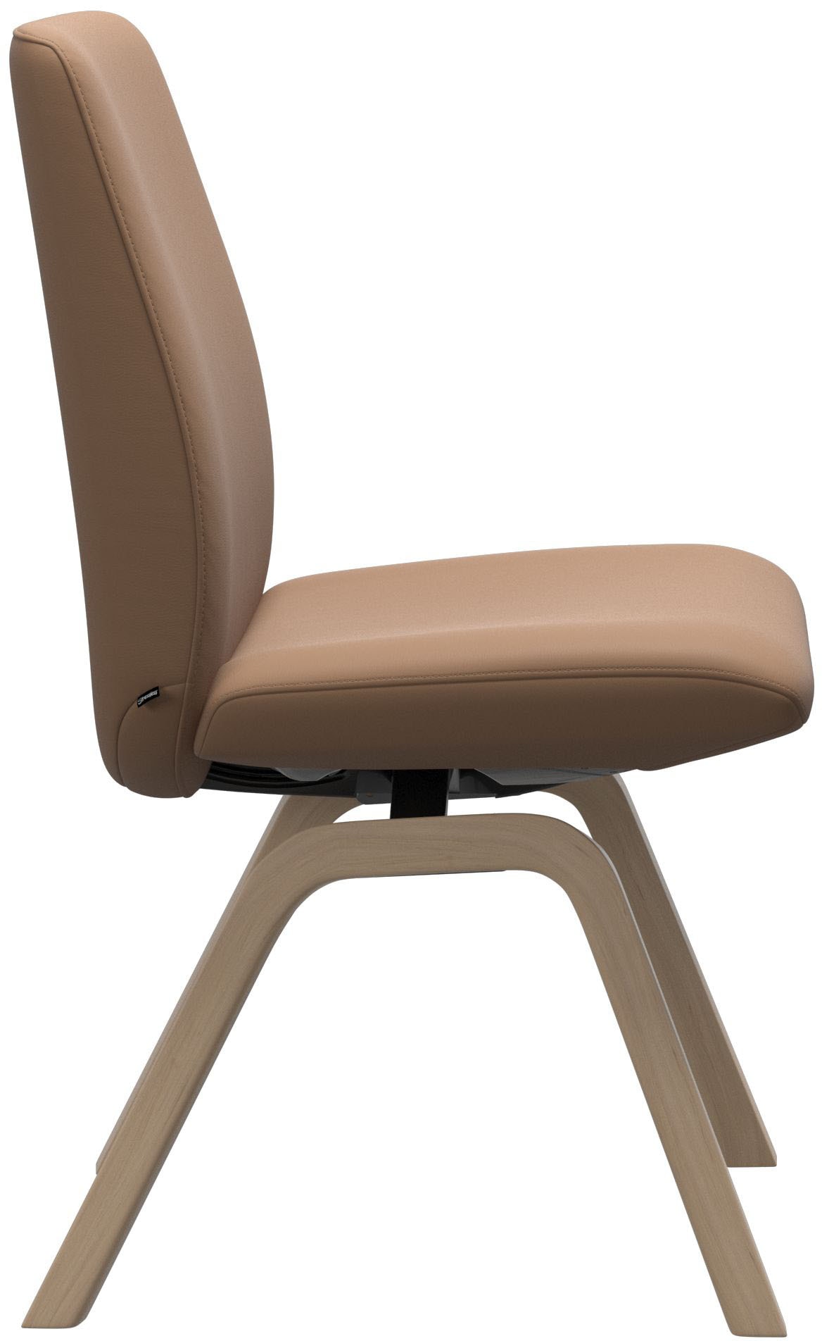 Stressless® Polsterstuhl »Laurel«, Leder BATICK, Low Back, Größe L, mit schräggestellten Beinen in Schwarz
