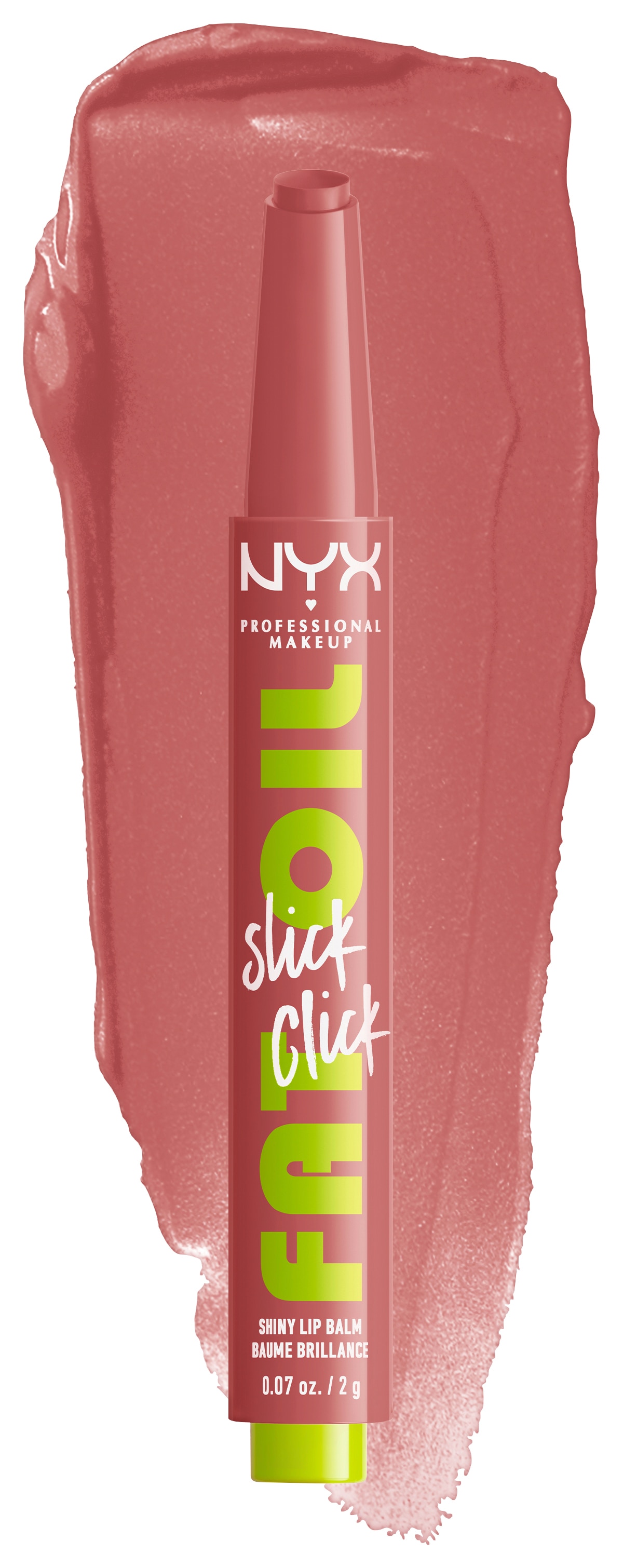 NYX PROFESSIONAL MAKEUP Lippenstift »FAT OIL SLICK CLICK« leichter, aufbaubarer, pigmentierter Lip Balm