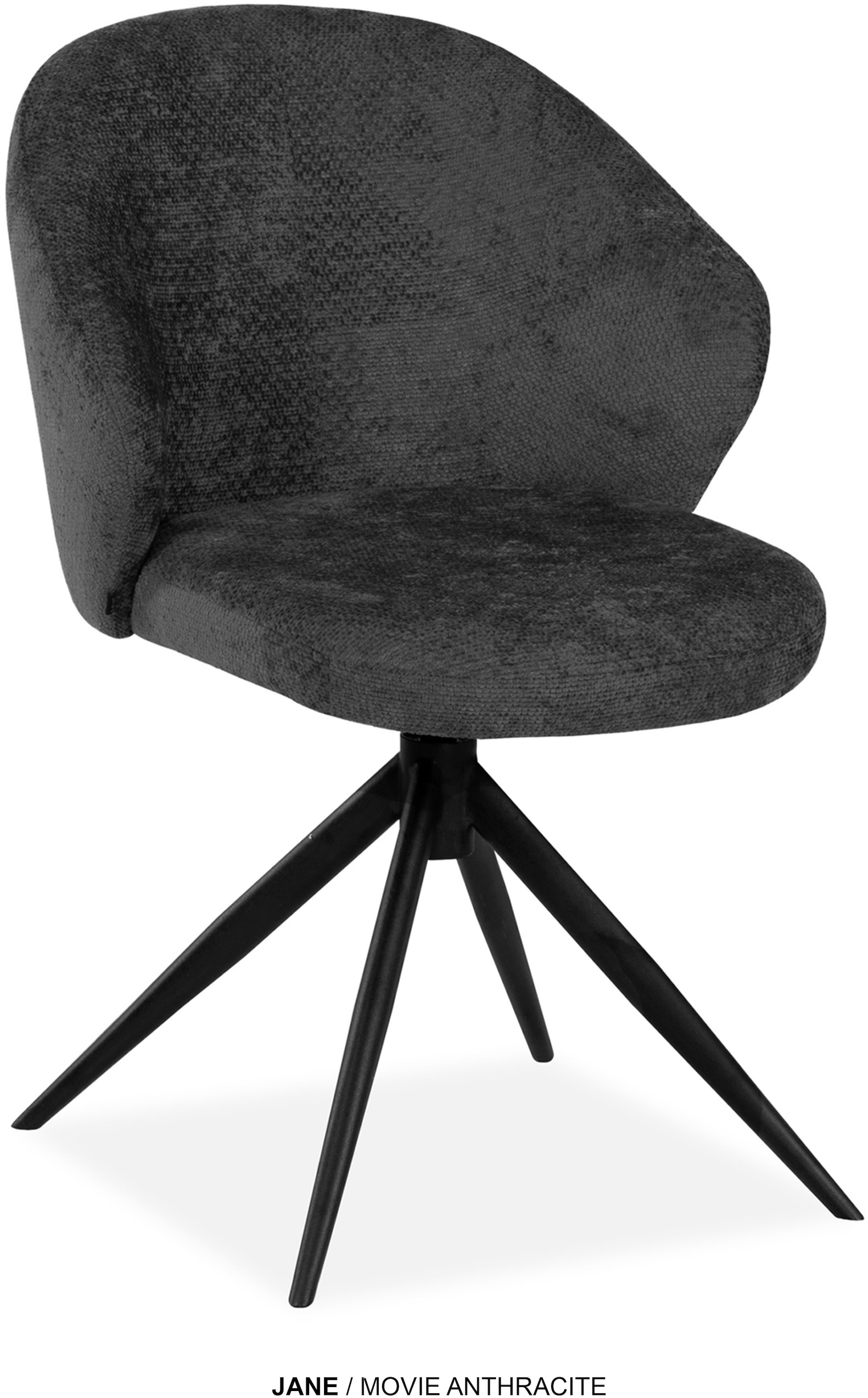 OMG Design Esszimmerstuhl »Jane« (Set) 2 Stk. Stoff Drehstuhl mit auto-retu günstig online kaufen