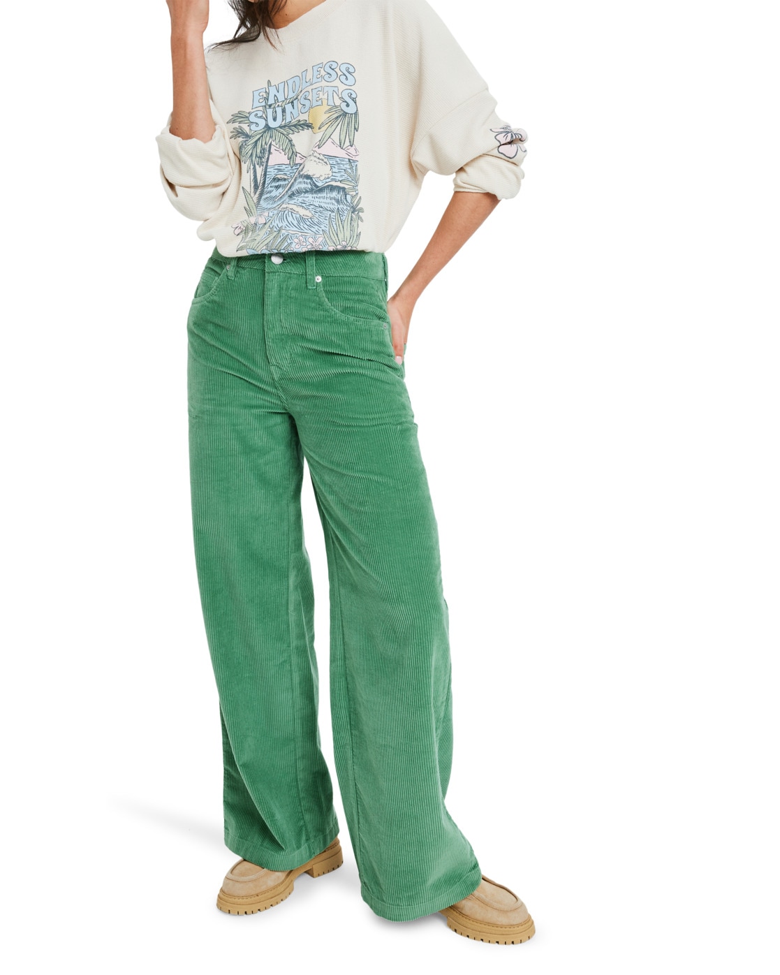 Roxy Stoffhose »Surf On Cloud Cord«