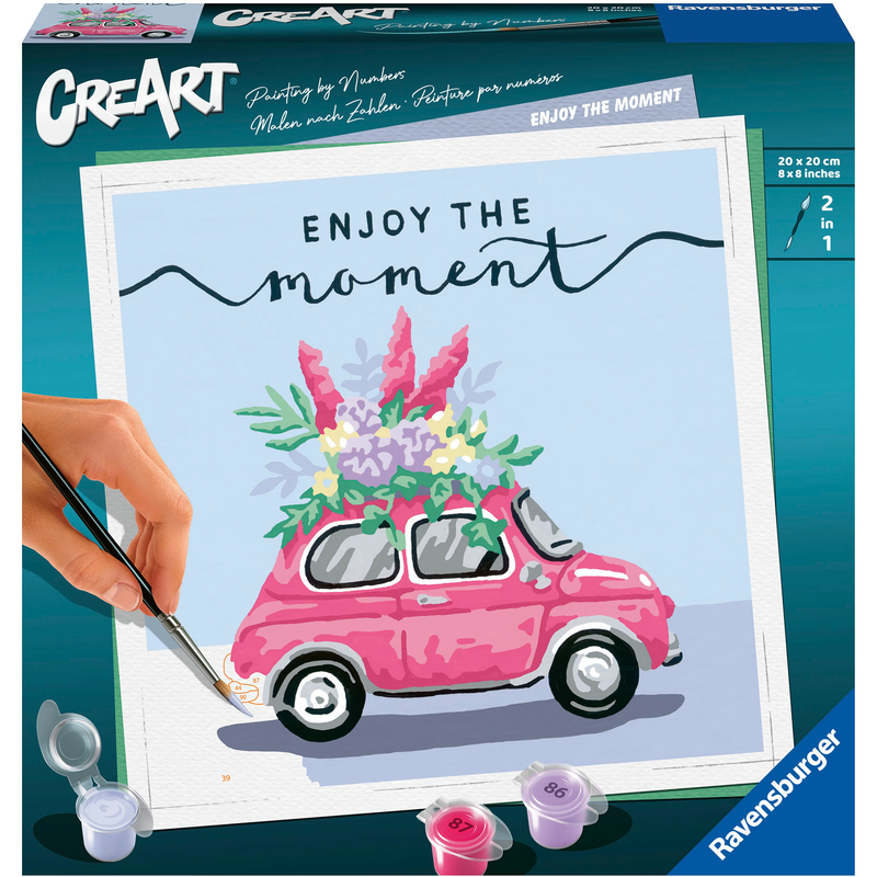 RAVENSBURGER Malen nach Zahlen »CreArt, Enjoy the moment« Made in Europe bunt