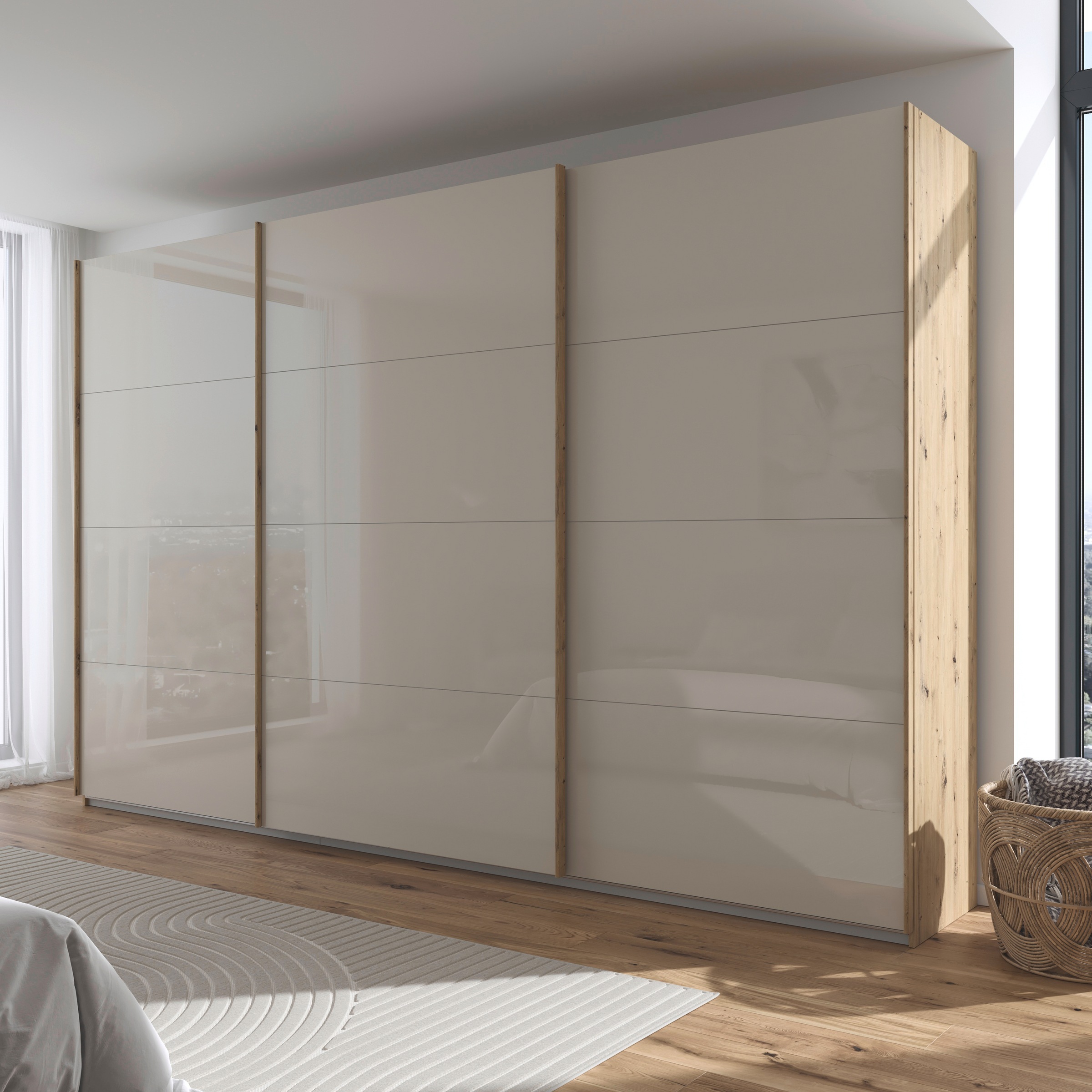 OTTO home Schwebetürenschrank »Kleiderschrank Kleiderschränke Schrank Garde günstig online kaufen