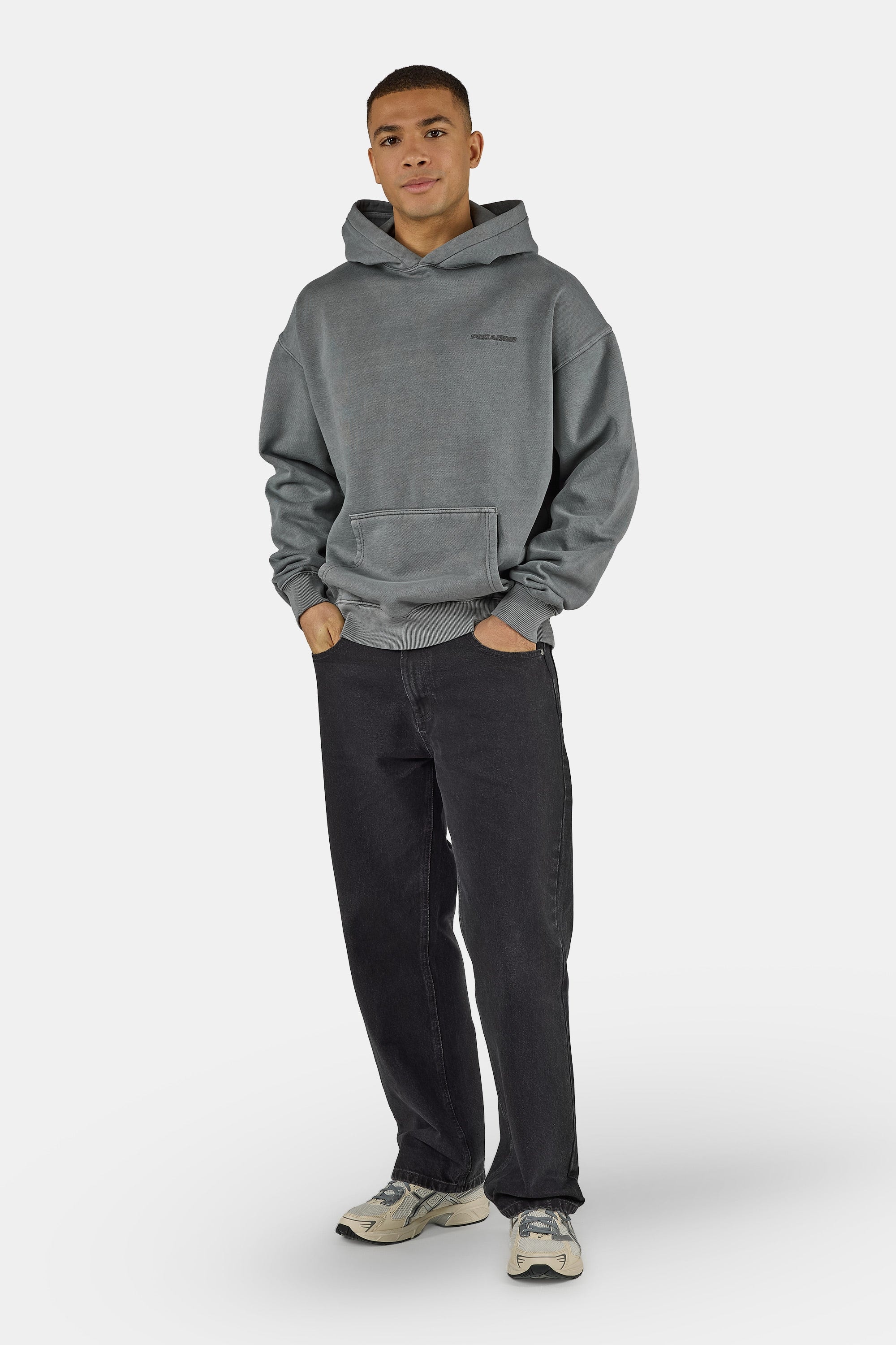 PEGADOR Kapuzensweatshirt »Logo Oversized Hoodie«, Baumwollmischung, oversize
