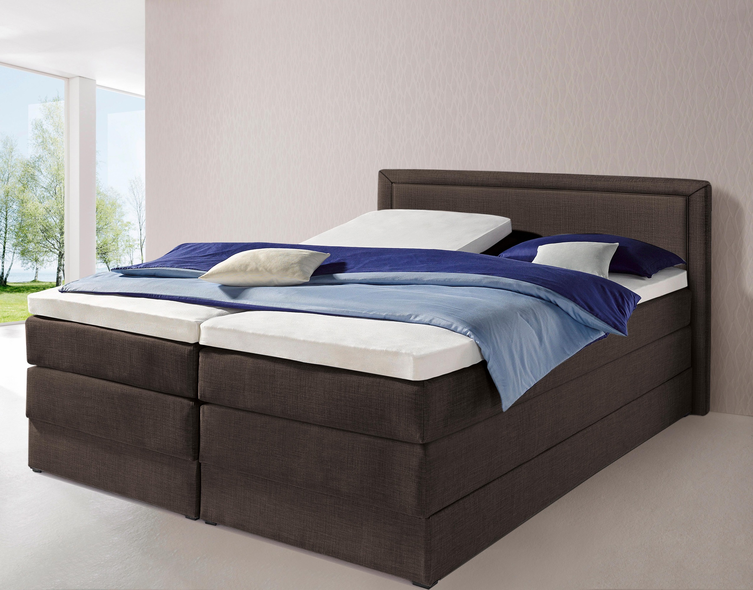 Bild von hapo Boxspringbett, mit Bettkasten