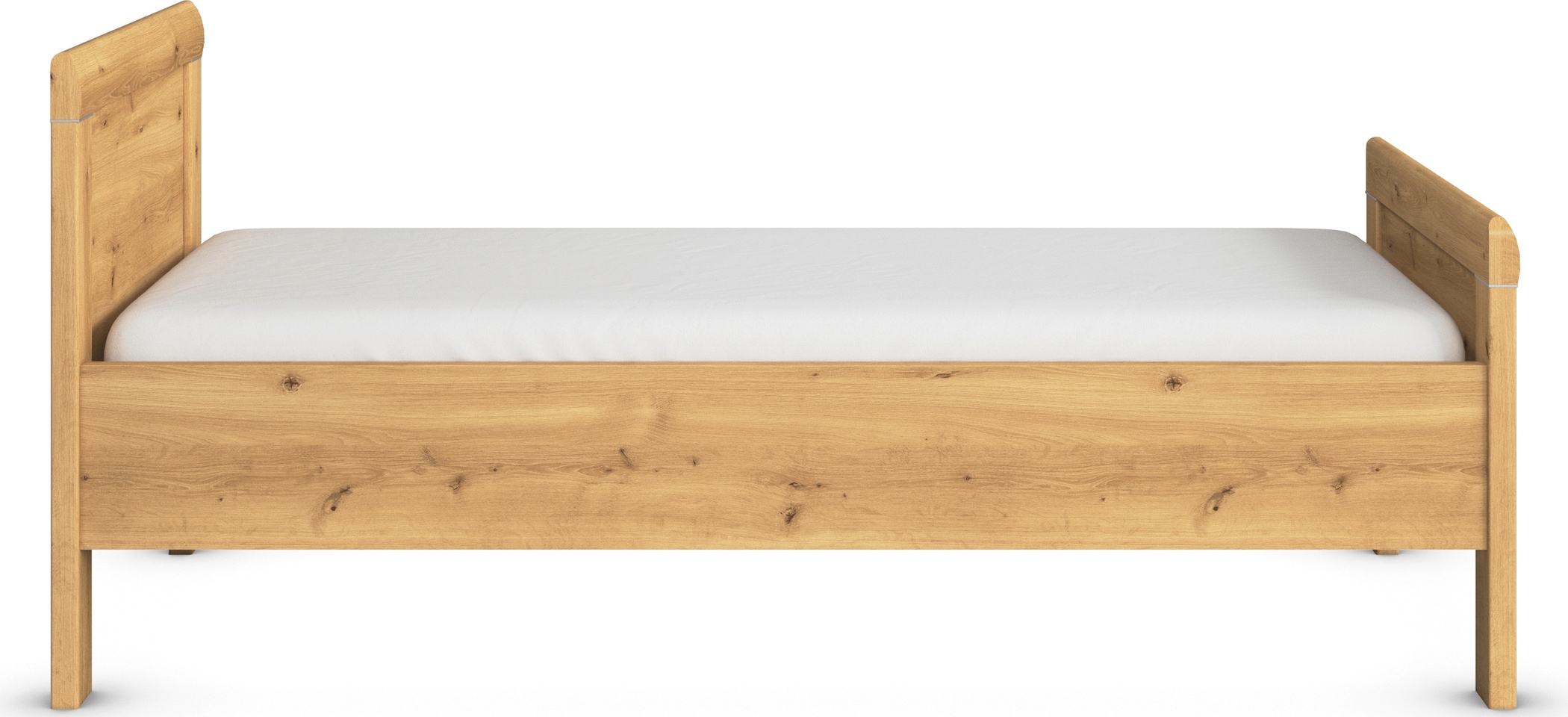 rauch Bett »Bett Einzelbett Stollenbett EVELYN«, in Komforthöhe aus Holzwerkstoff in elegantem Stil MADE IN GERMANY