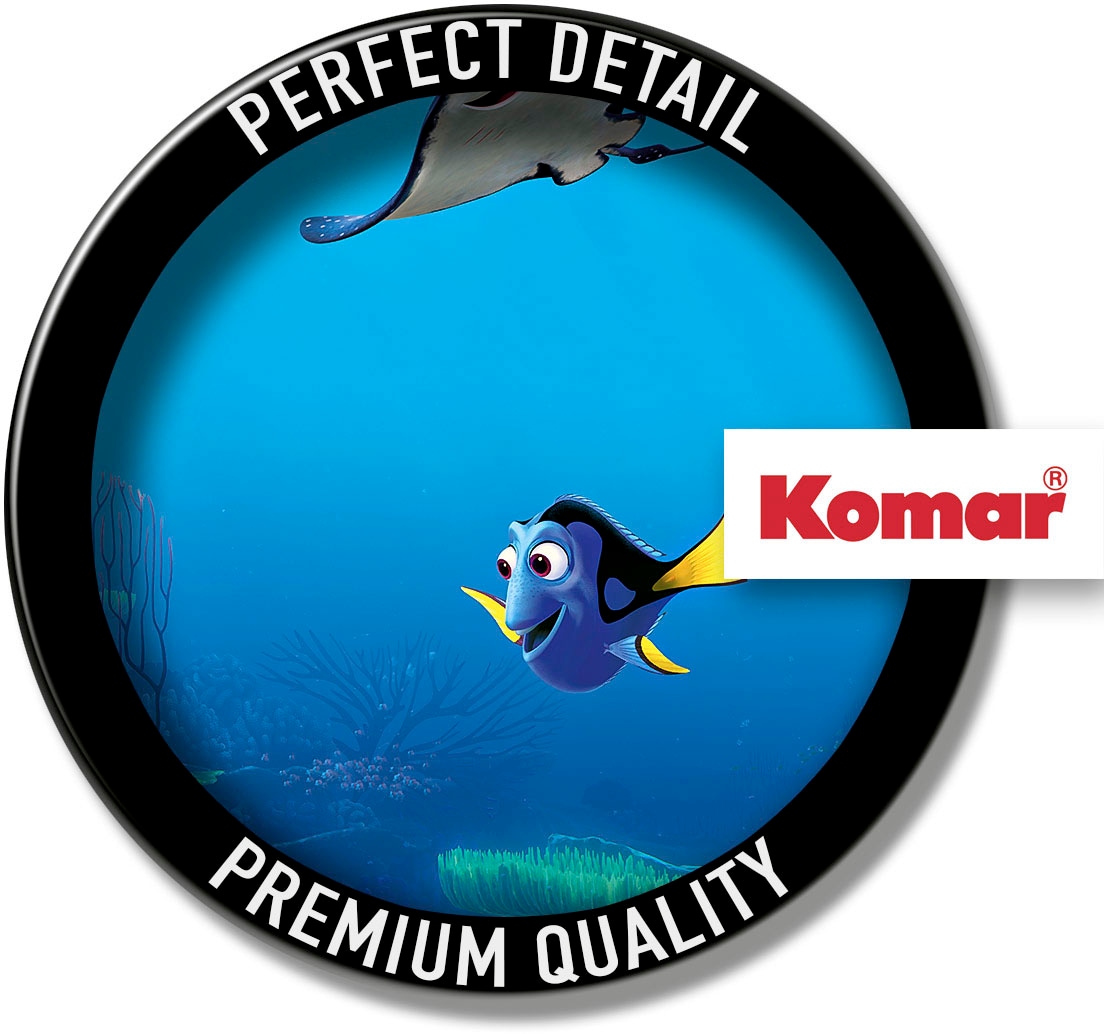 Komar Vliestapete »Digitaldruck Vlies - Finding Dory - Größe 400 x 260 cm«, bedruckt, Wohnzimmer, Schlafzimmer