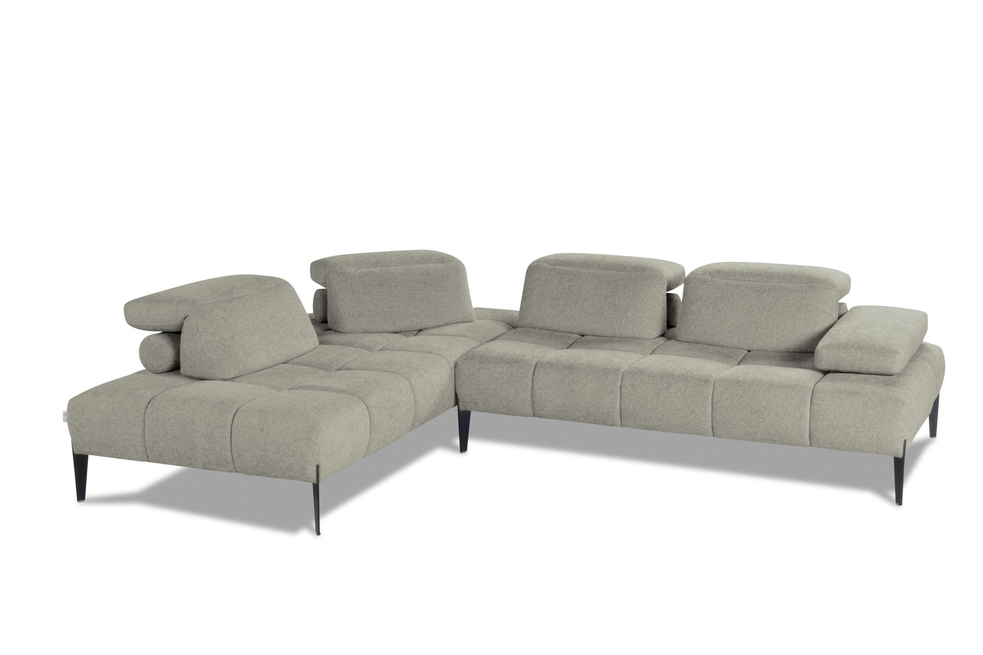 CALIA ITALIA Ecksofa »Skyline, Made in Italy, Design-Sofa, L-Form, mit Sitz günstig online kaufen