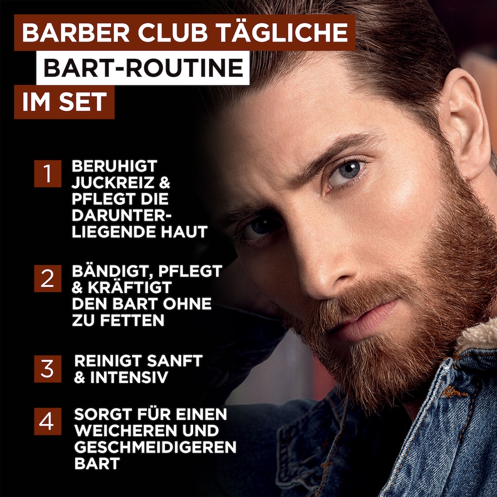 L'ORÉAL PARIS MEN EXPERT Bartpflege-Set »Barber Box«, (2 tlg.)