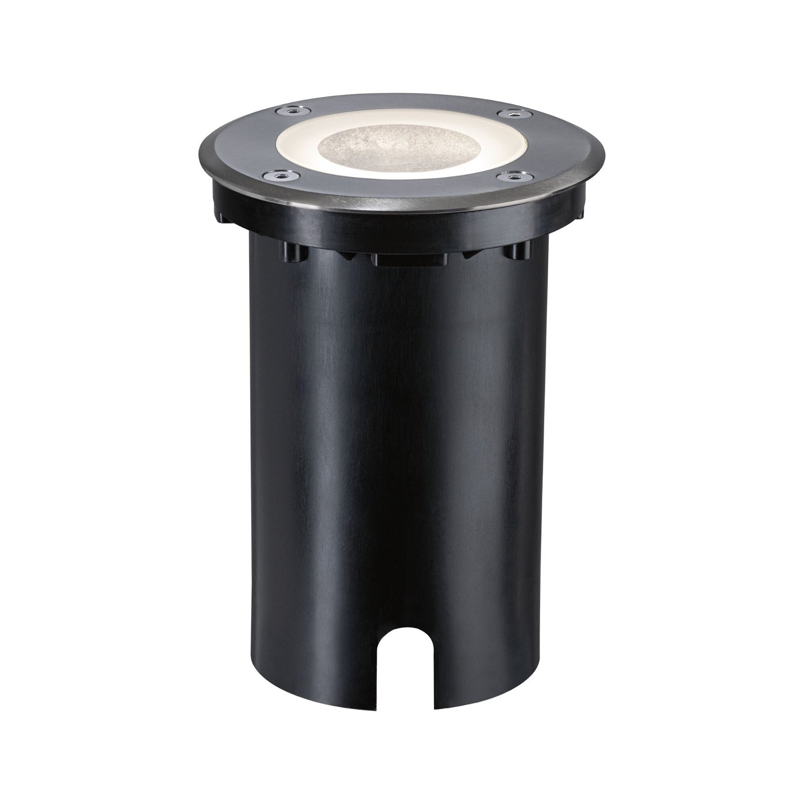 Paulmann LED Einbauleuchte »Floor IP67 rund 110mm RGBW+ 4,9W 300lm 230V Eisen gebürstet Aluminium«, 1 flammig, Smart Home Zigbee 3.0 Bodeneinbauleuchte