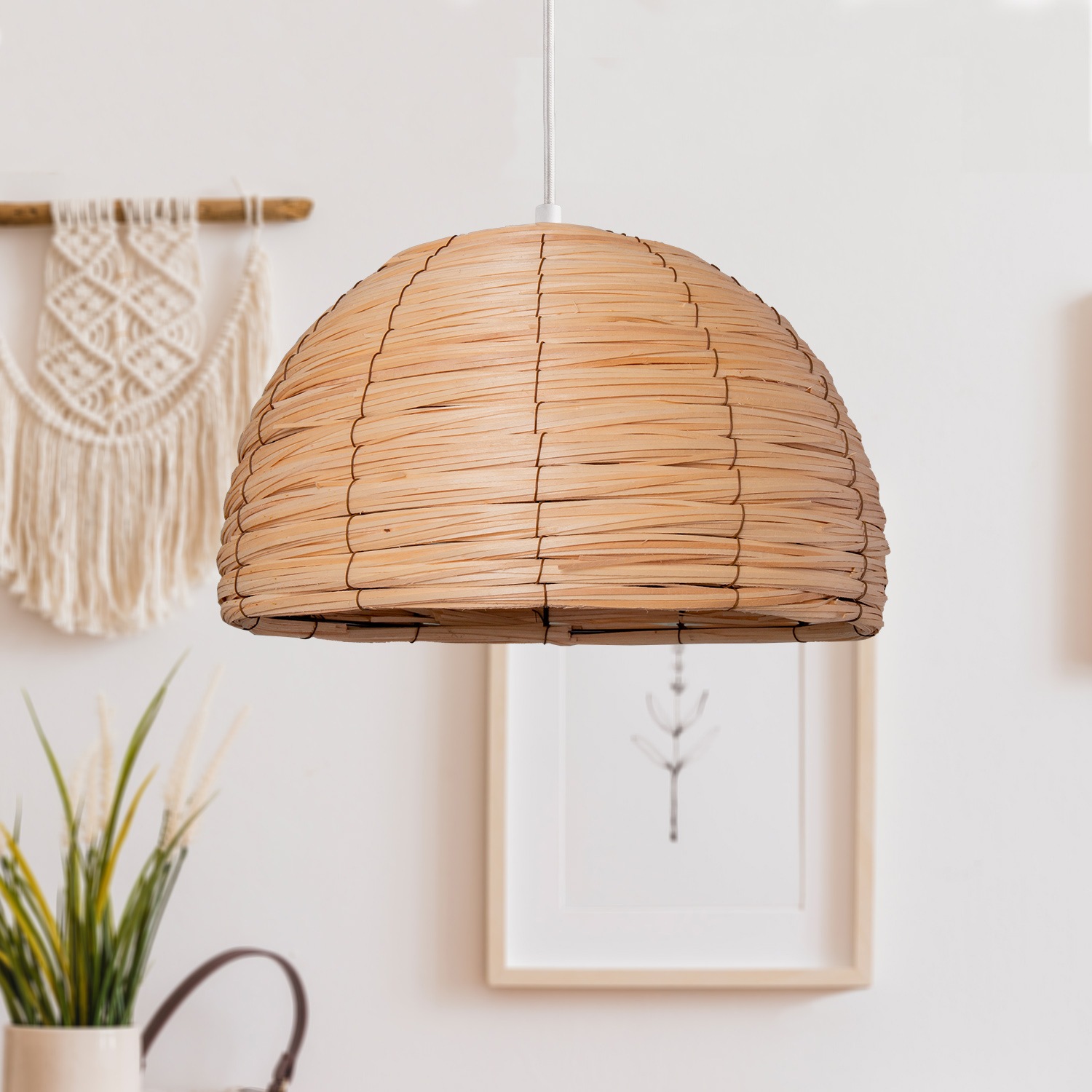 Paco Home Pendelleuchte »Gogo«, 1 flammig, Leuchtmittel E27   ohne Leuchtmi günstig online kaufen