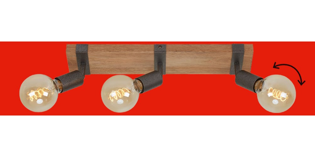 Briloner Leuchten LED Deckenspot »WOOD BASIC« günstig online kaufen