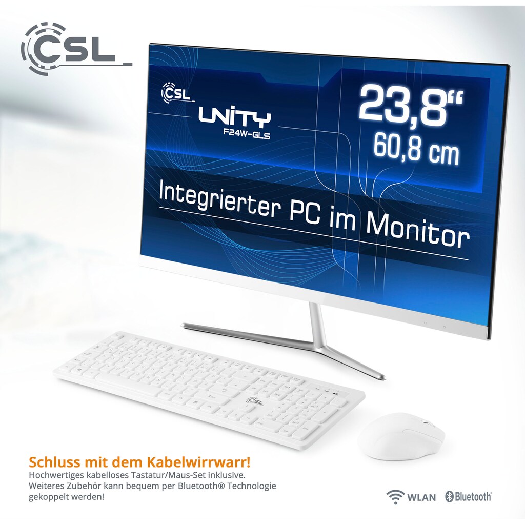 CSL All-in-One PC »Unity F24W-GLS Win 11«