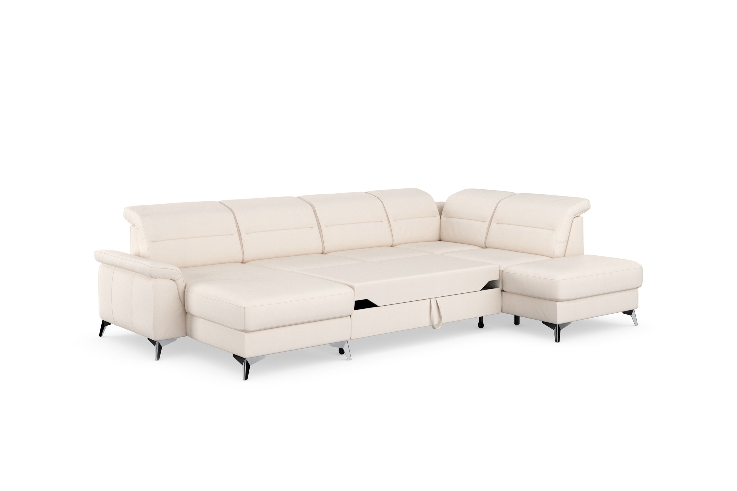 sit&more Wohnlandschaft »Sinatra U-Form«, optional mit Kopfteilverstellung und Armteilfunktion etc.