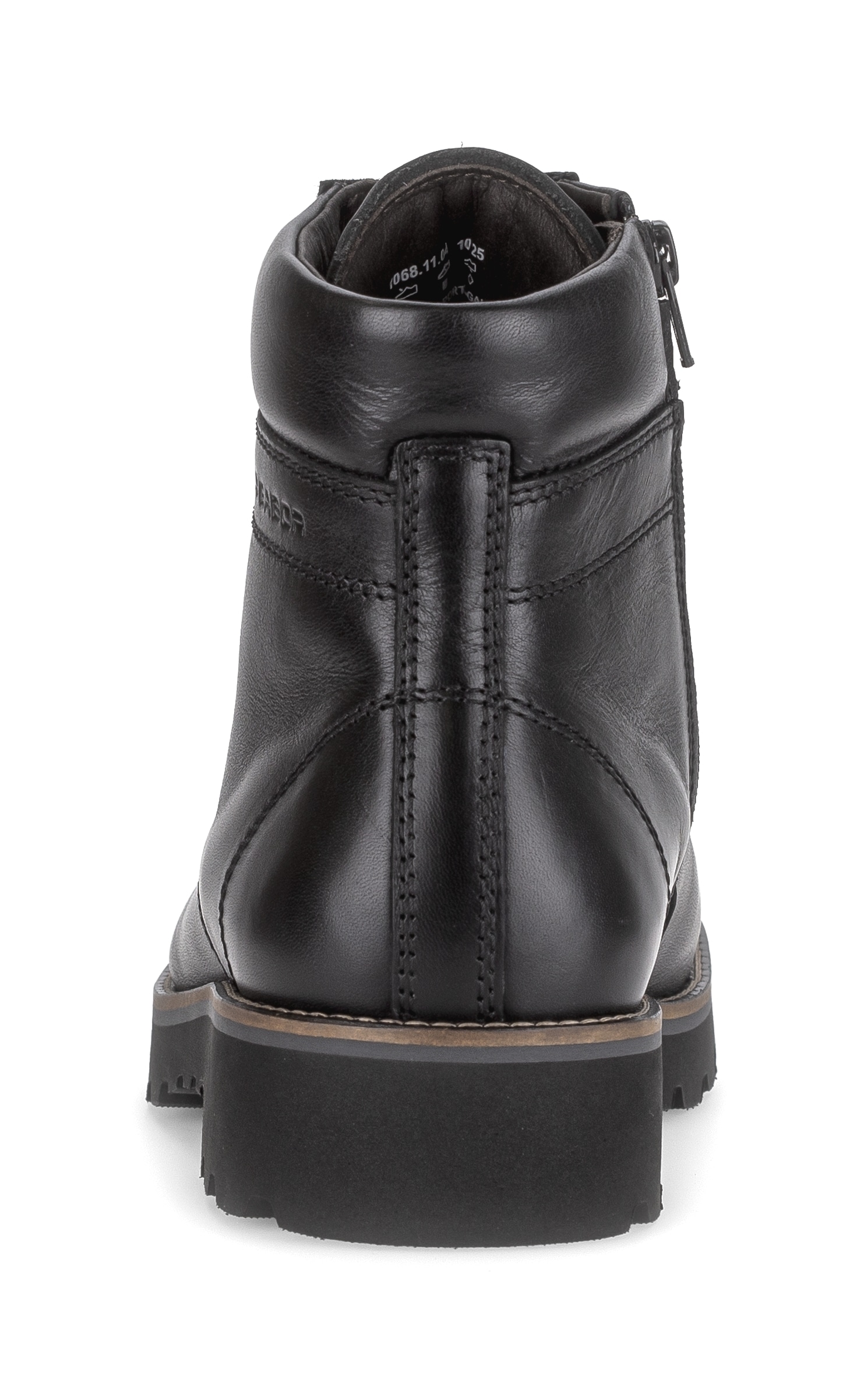 Pius Gabor Schnürboots, Blockabsatz, Komfortschuh, gepolsterter Schaftrand, G-Weite (=weit)
