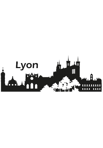 Wall-Art Wandtattoo »XXL Stadt Skyline Lyon 120cm«, (1 St.) kaufen