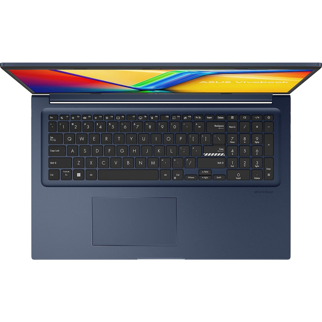 Asus Notebook »Vivobook 17X1704ZA-AU245W«, 43,9 cm, / 17,3 Zoll, Intel, Core i3, UHD Graphics, 512 GB SSD