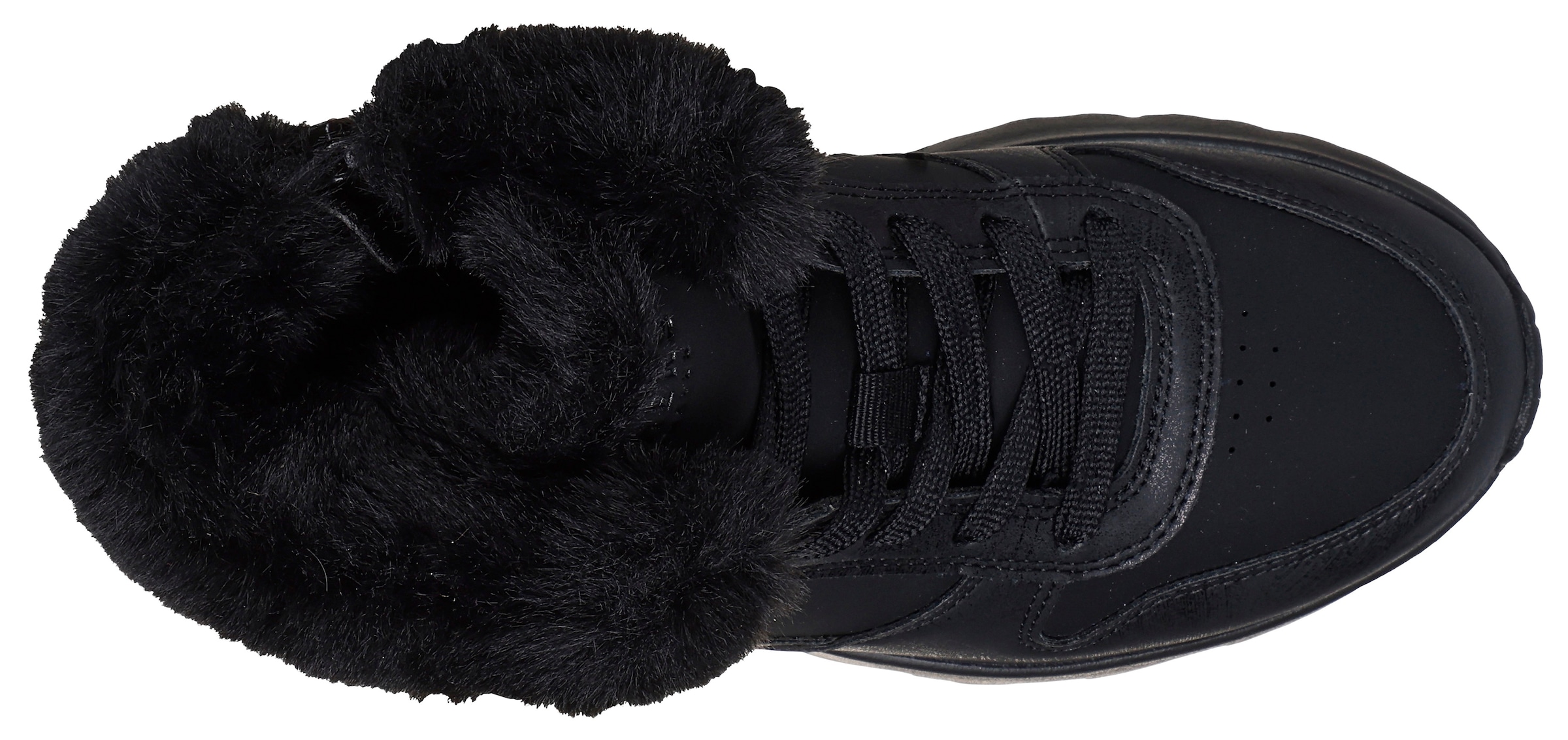 Skechers Sneaker »Uno Lite - Comfurt Collar«, Schnürboots, Winterstiefel, High Top Sneaker mit wärmendem Futter
