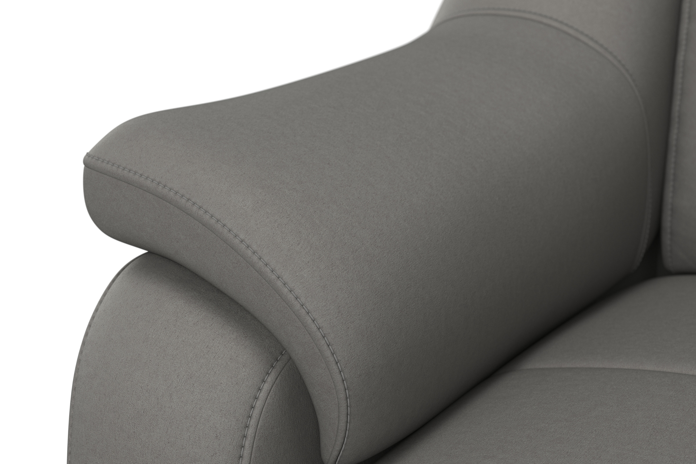 sit&more Ecksofa »Freetown L-Form«, inklusive Kopfteilverstellung und komfortablem Federkern