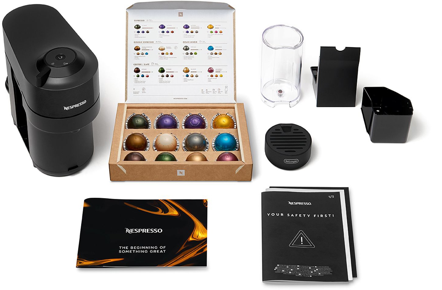 Nespresso Kapselmaschine »Vertuo Pop ENV90.B von DeLonghi«