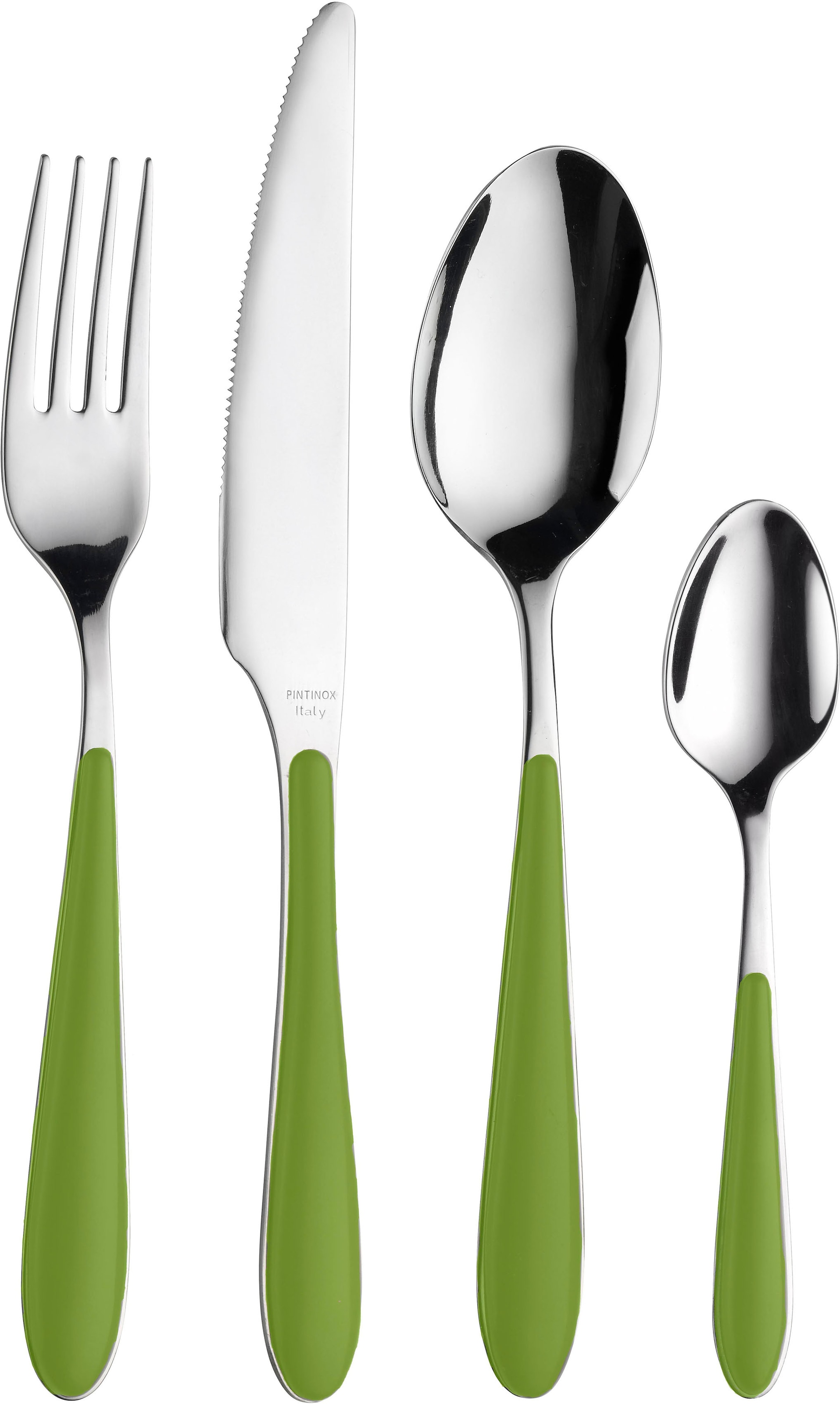 PINTINOX Besteck-Set »Canaletto« mit Kunststoffgriff, spülmaschinengeeignet günstig online kaufen