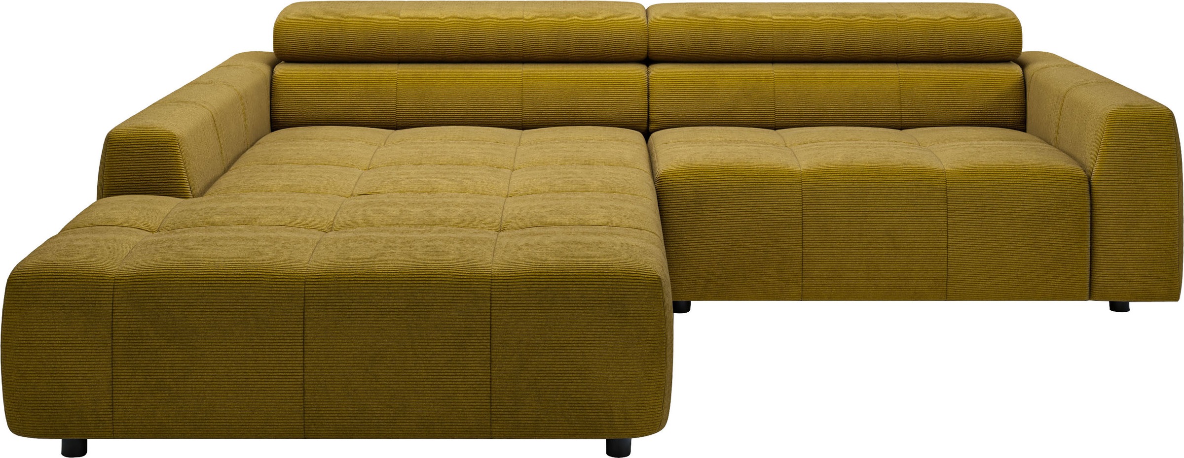 3C Candy Ecksofa »Denver auch mit Cord- und Easy care-Bezug, Kopfteilverste günstig online kaufen