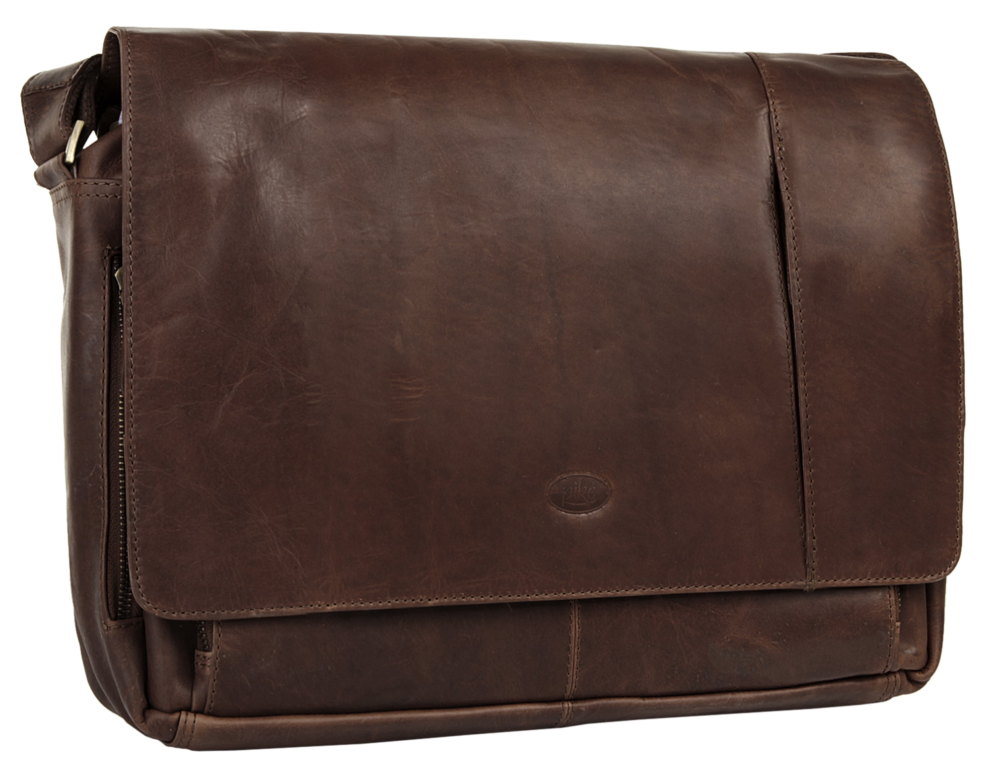 Piké Messenger Bag, echt Leder