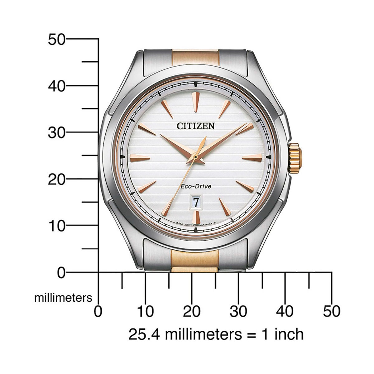 Citizen Solaruhr, Armbanduhr, Herrenuhr, Datum, Edelstahlarmband