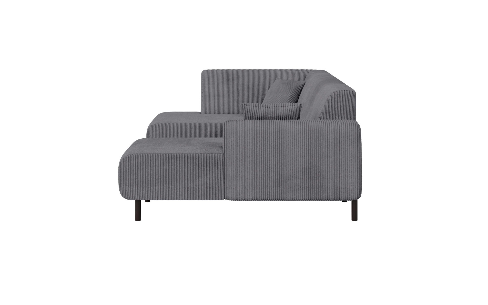 Home affaire Wohnlandschaft »ARROS U-Form mit Wellenunterfederung, Maße B/T/H: 300/163/81 cm«, incl. Zierkissen, mit Recamiere links/rechts bestellbar, auch in Cord
