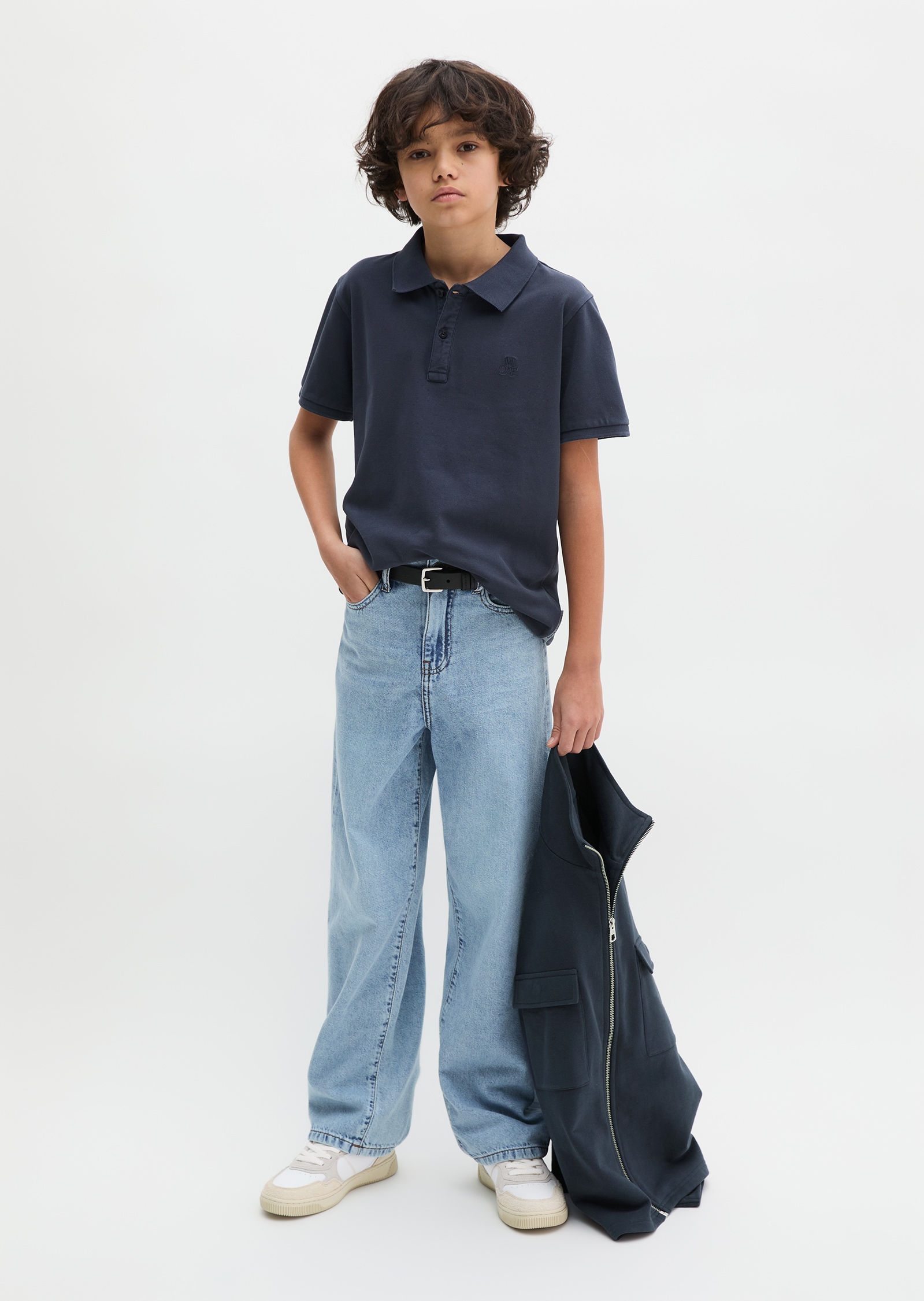 Marc O'Polo Junior Poloshirt TEENS-BOYS Poloshirt aus Bio-Baumwoll-Piqué