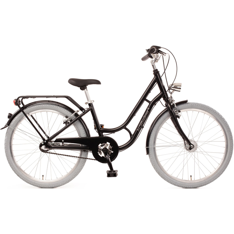 BACHTENKIRCH Jugendfahrrad »BULEVA« 3 Gang Shimano NEXUS Schaltwerk Nabenschaltung für Damen und Herren, Nabenschaltung mattschwarz+mattschwarz