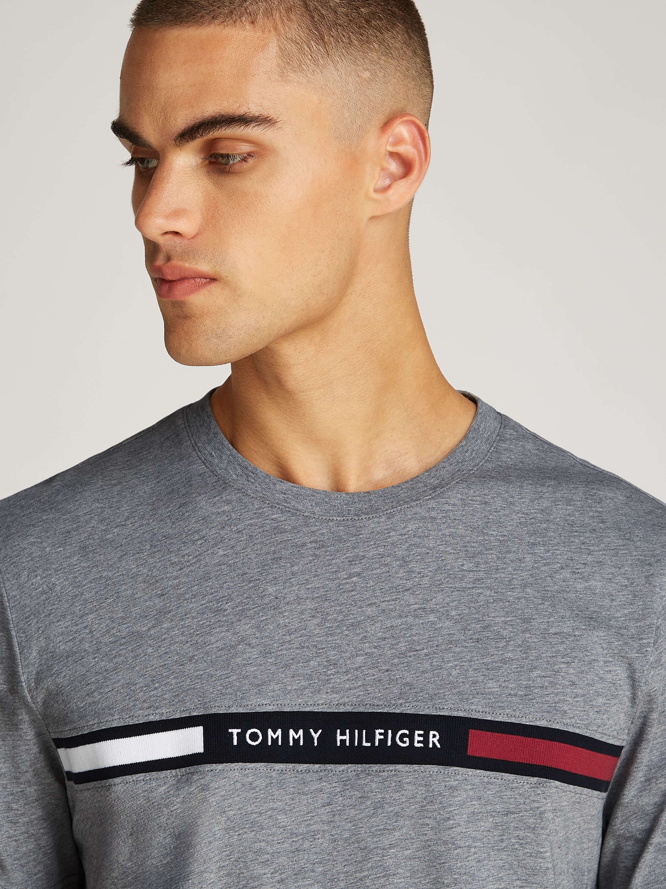 Tommy Hilfiger T-Shirt »HILFIGER CHEST INSERT TEE«