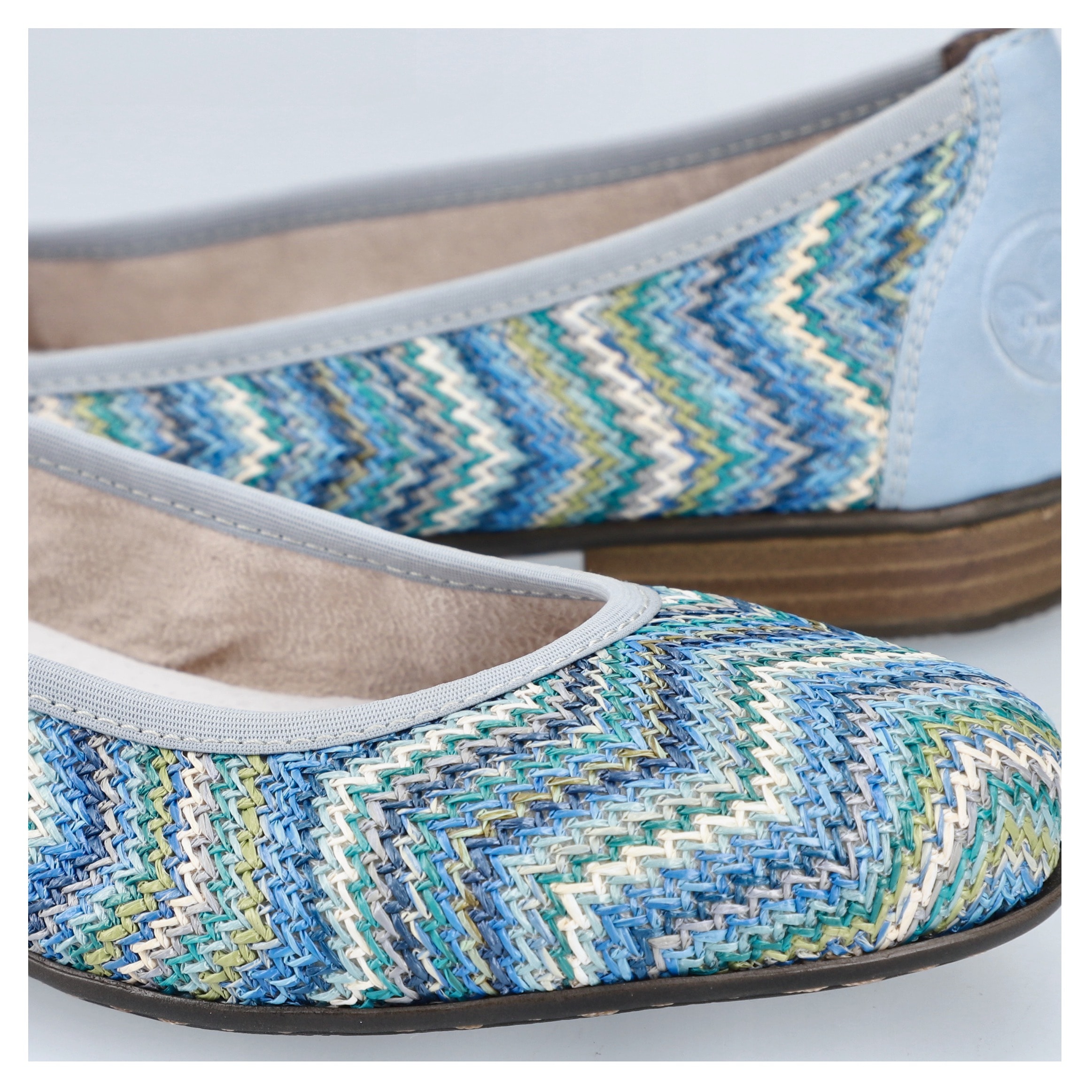Rieker Ballerina, Slipper, Schlupfschuh, Pumps mit weicher Innensohle