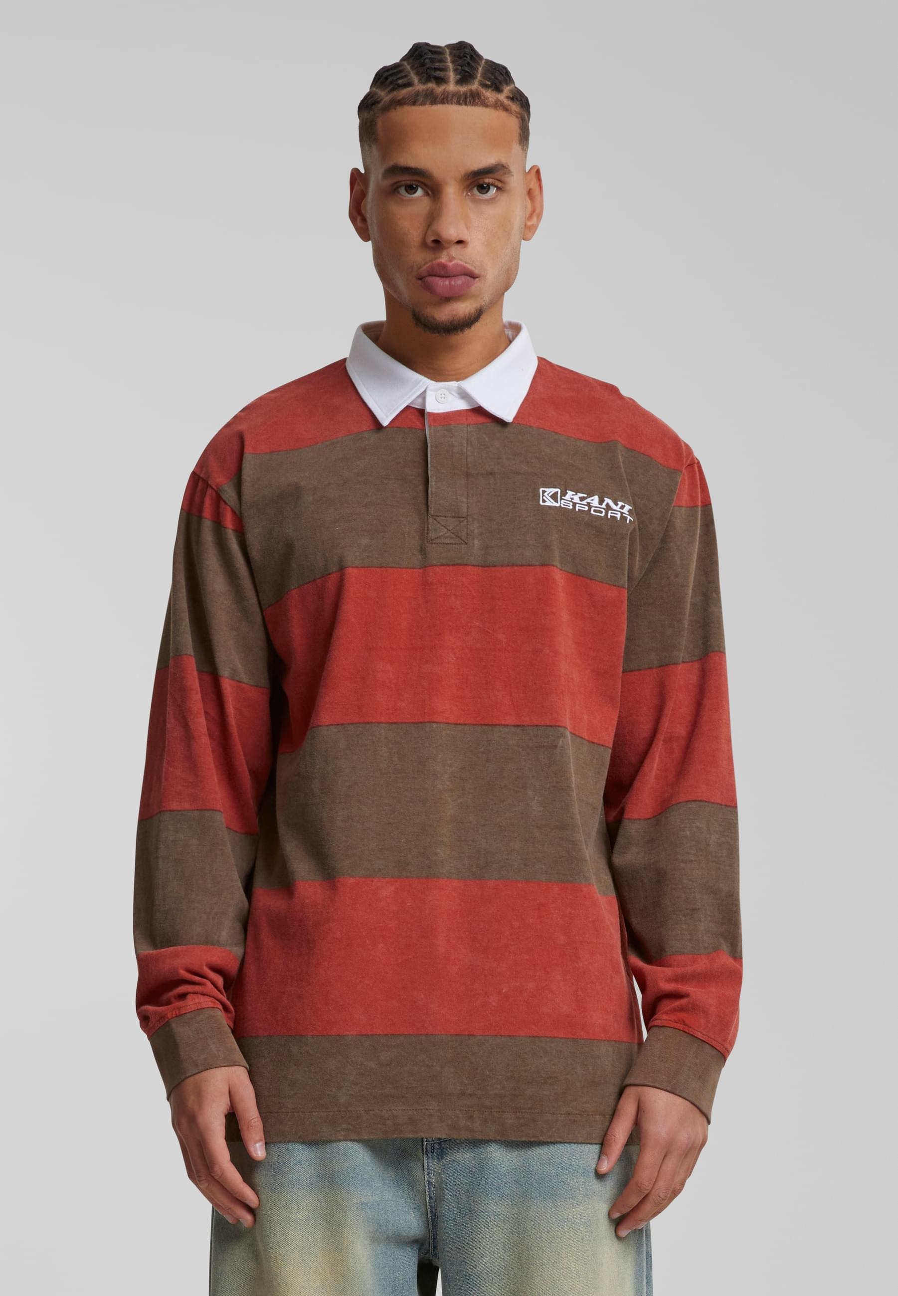 Karl Kani Poloshirt »Karl Kani Karl Kani Og Sport Rugby Shirt« 1 Stk. tlg.