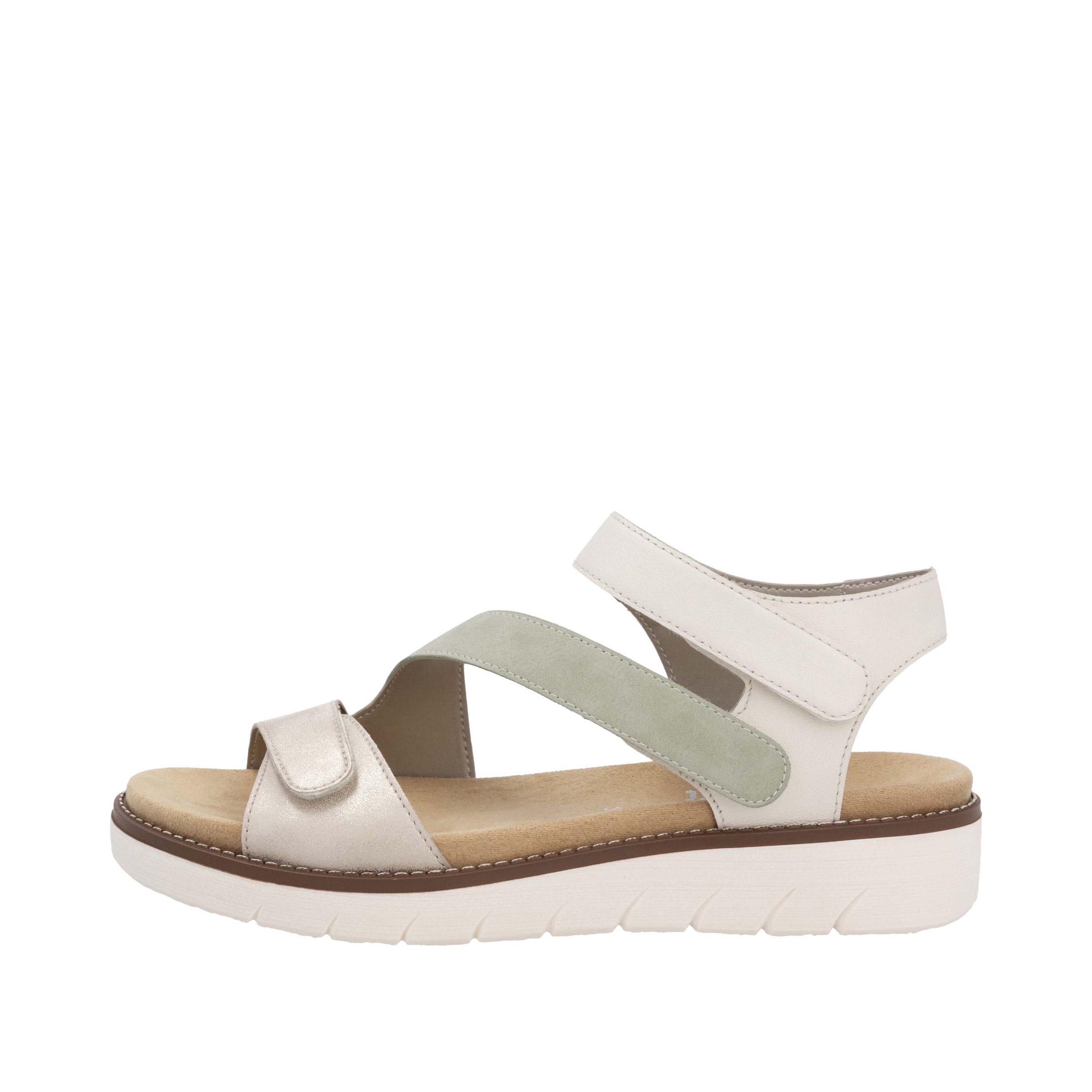 Remonte Sandale  Sommerschuh, Klettschuh, Sandalette, Riemchensandale mit Softfußbett