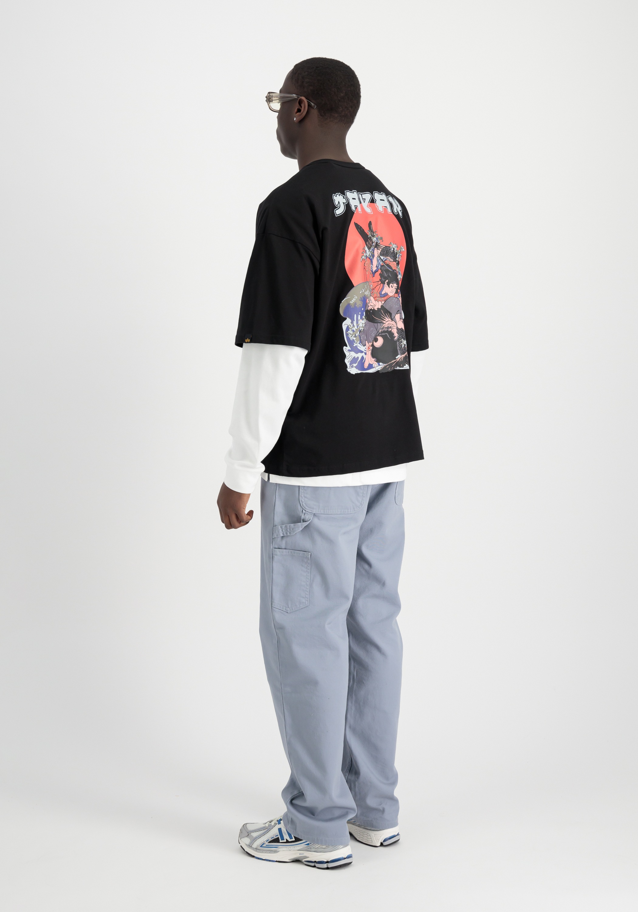 Alpha Industries T-Shirt »Alpha Industries Men - T-Shirts Japan Wave Warrior T«