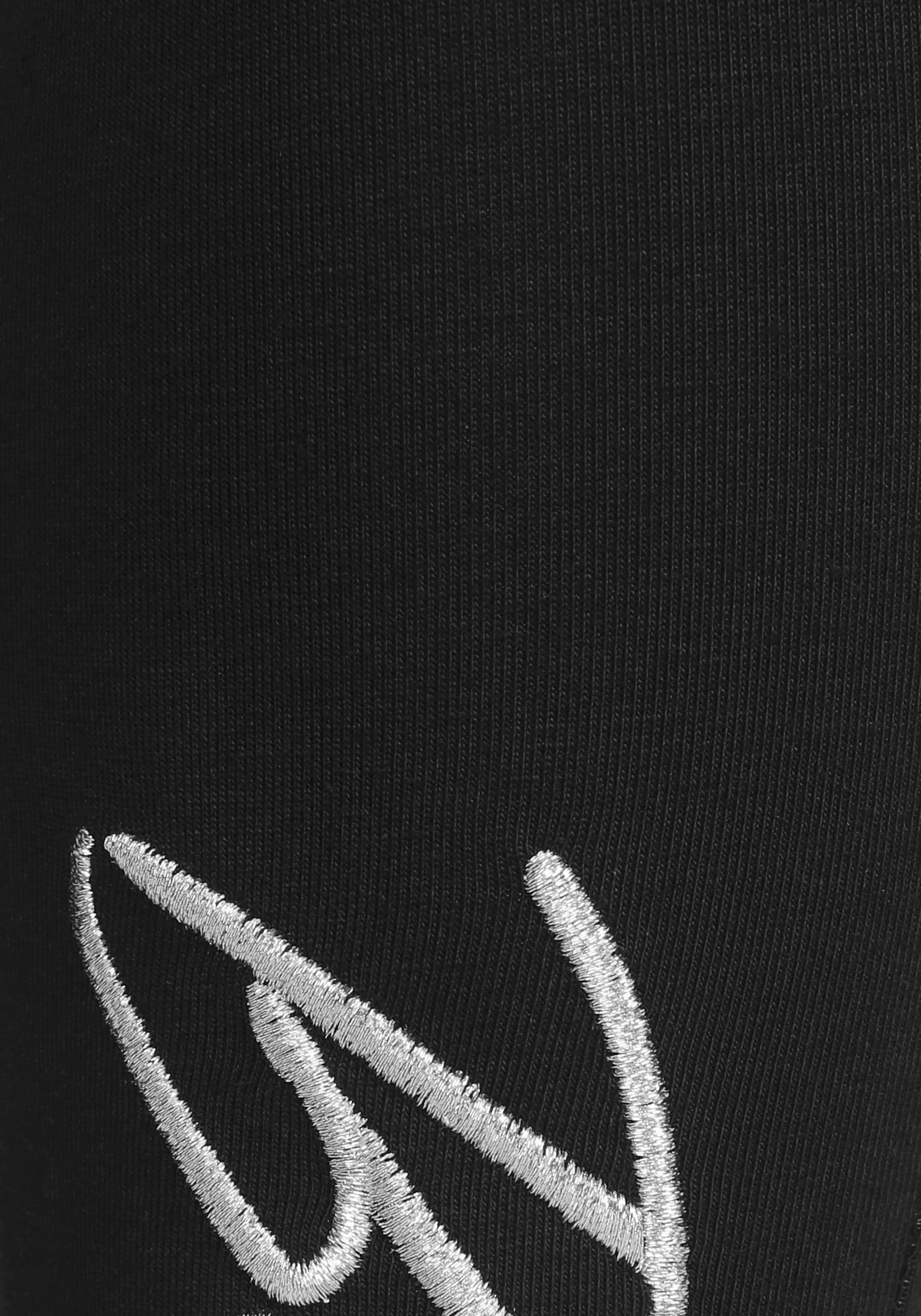 Bench. Loungewear Leggings  mit glänzender Logostickerei