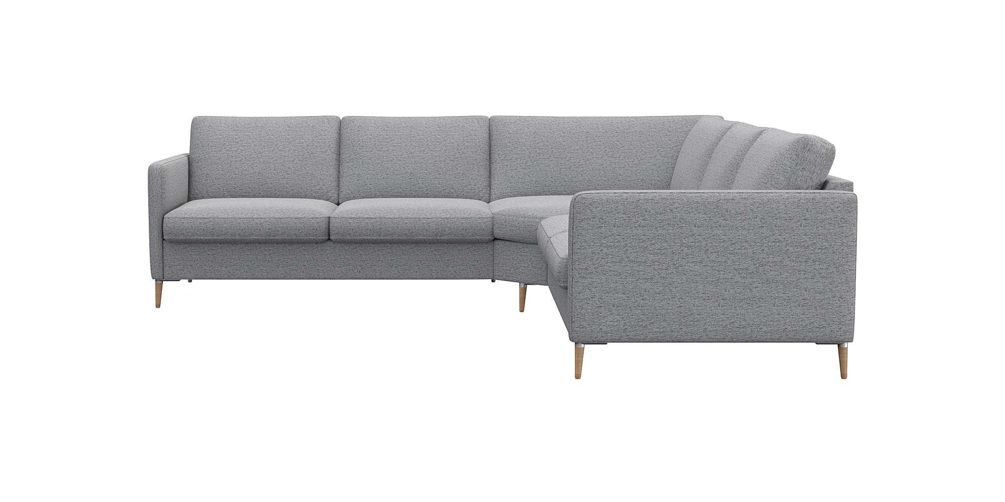 FLEXLUX Ecksofa "Fiore, gleichschenklig, bequem durch hochwertigem Sitzaufb günstig online kaufen