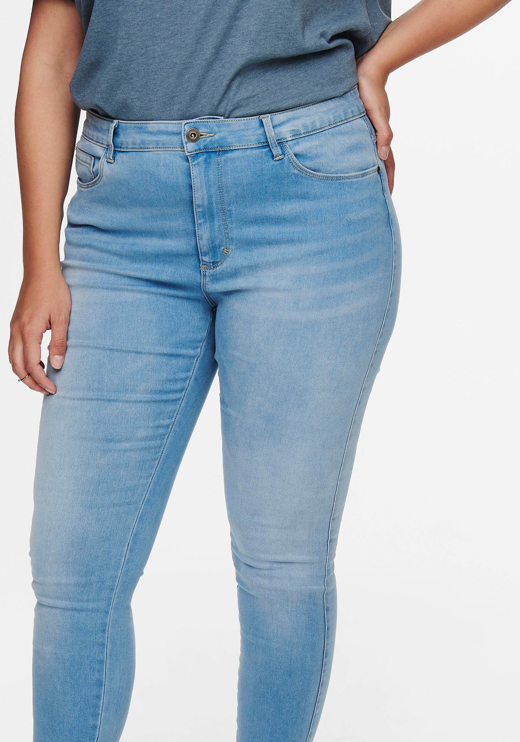ONLY CARMAKOMA High-waist-Jeans »CARAUGUSTA HW SK NOOS« kaufen online DNM LBD BJ13333