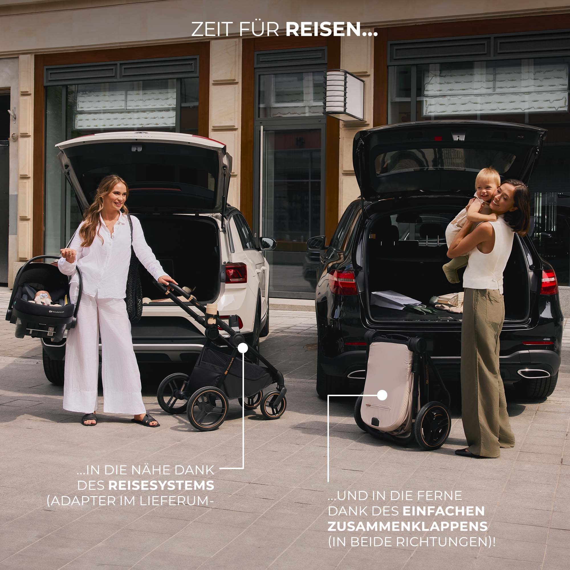 Kinderkraft Kombi-Kinderwagen »NEA 2 2in1« 27 kg