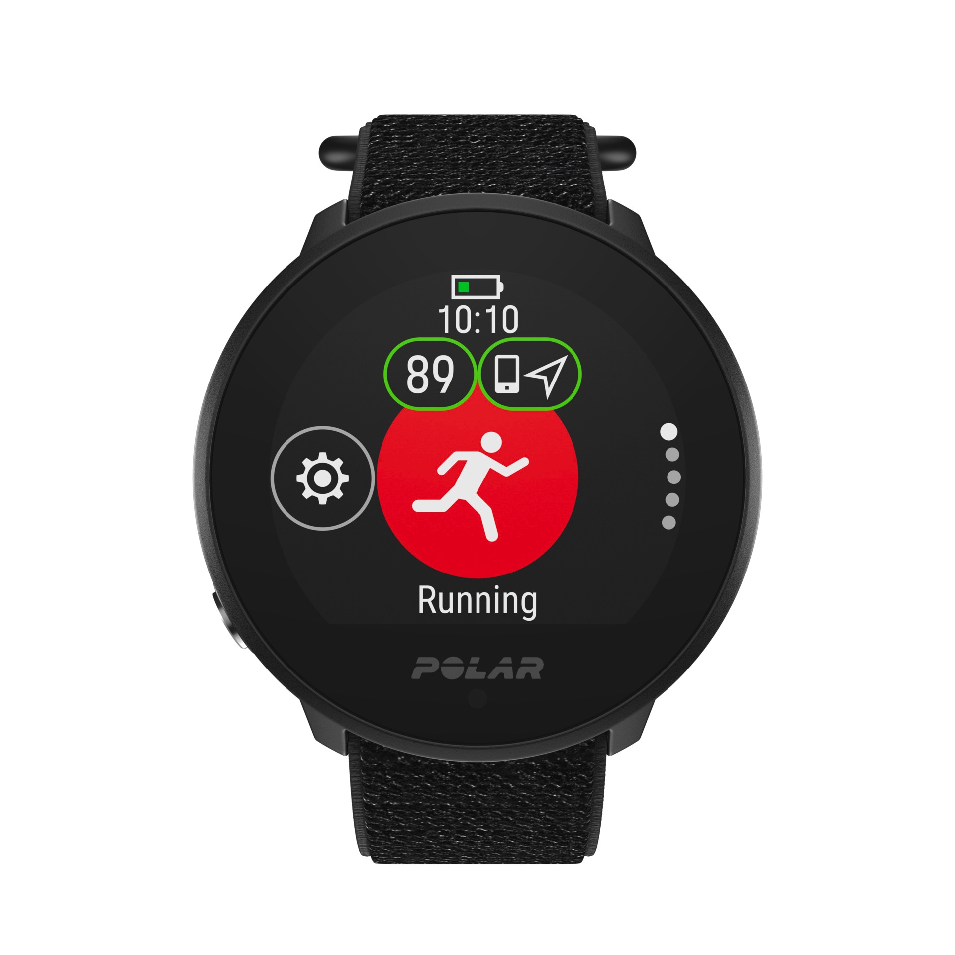 Polar Smartwatch »Unite - Hook & Loop Edition«(/ 1,2 ″) Polar OS