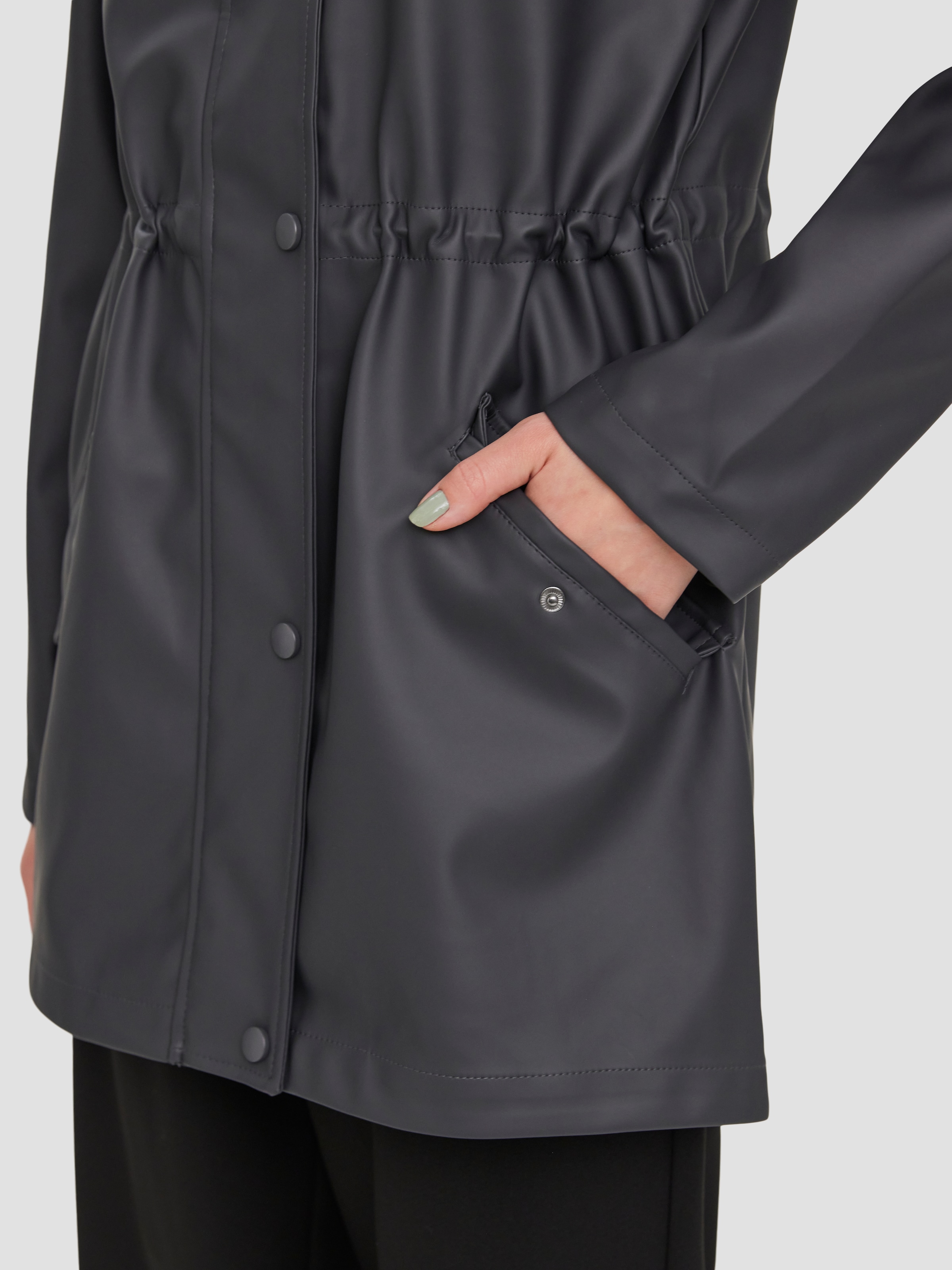 Vero Moda Regenjacke »VMMALOU COATED JACKET«, mit Kapuze