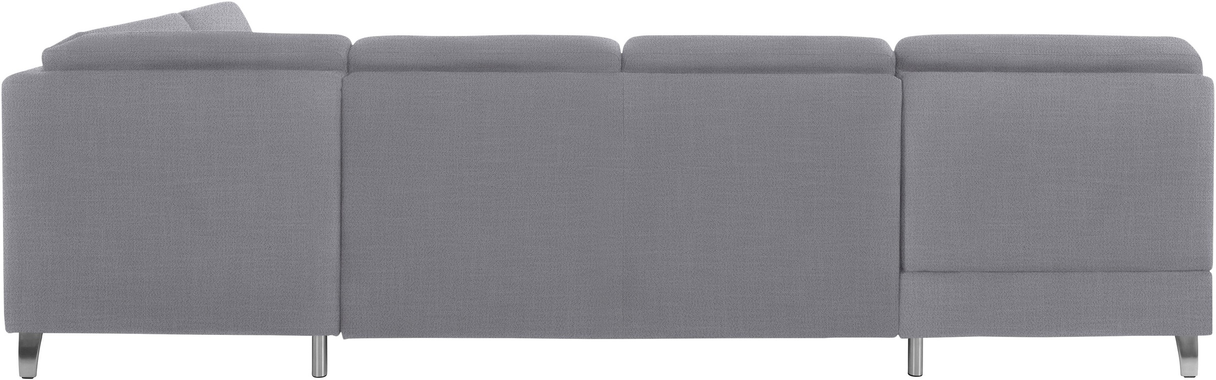 sit&more Wohnlandschaft »Clio U-Form«, wahlweise mit Bettfunktion und Bettkasten, inklusive Federkern