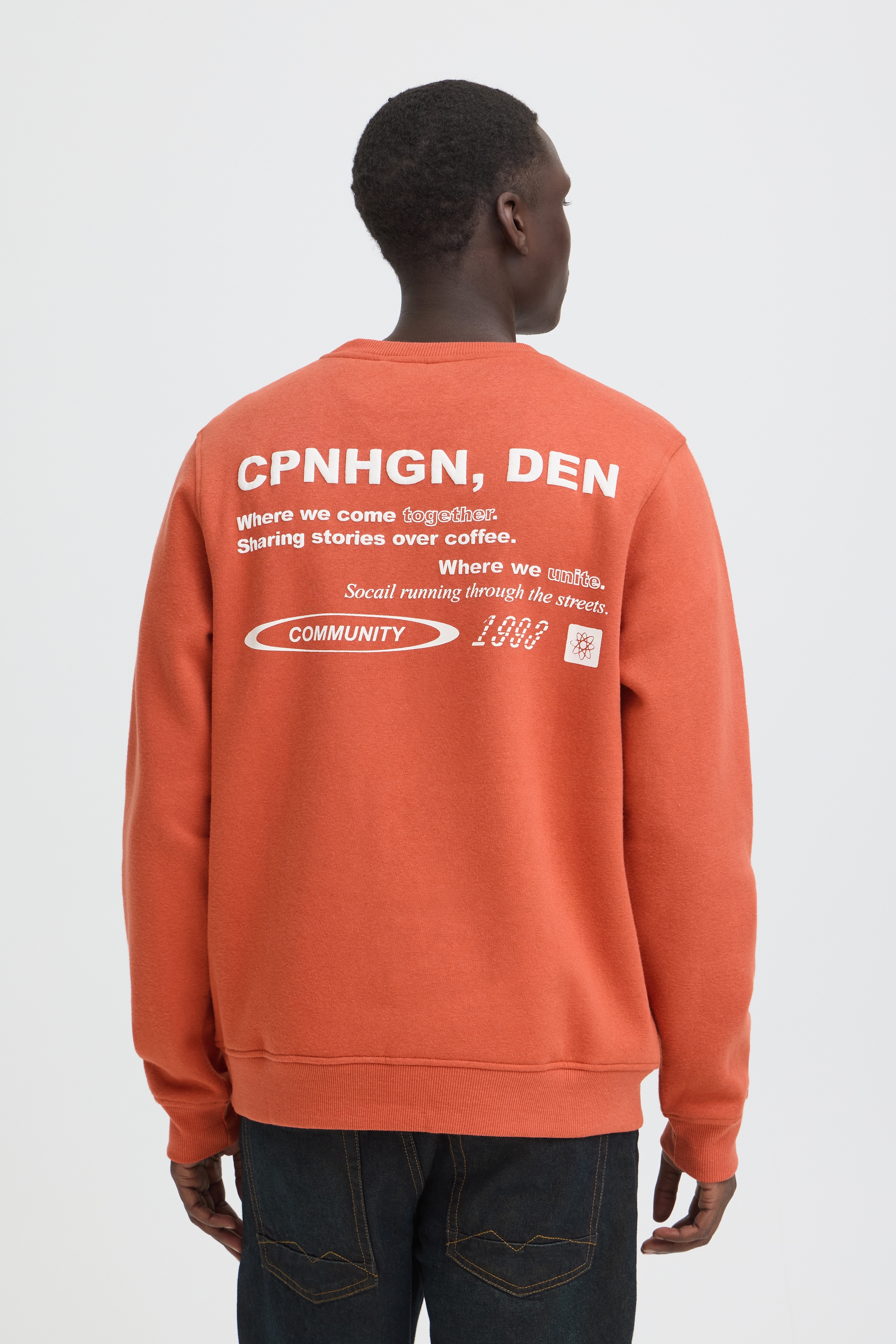 Blend Sweatshirt »BHKEYAN GRAPHIC CREW SWEAT«, Baumwollmischung, regular fit

