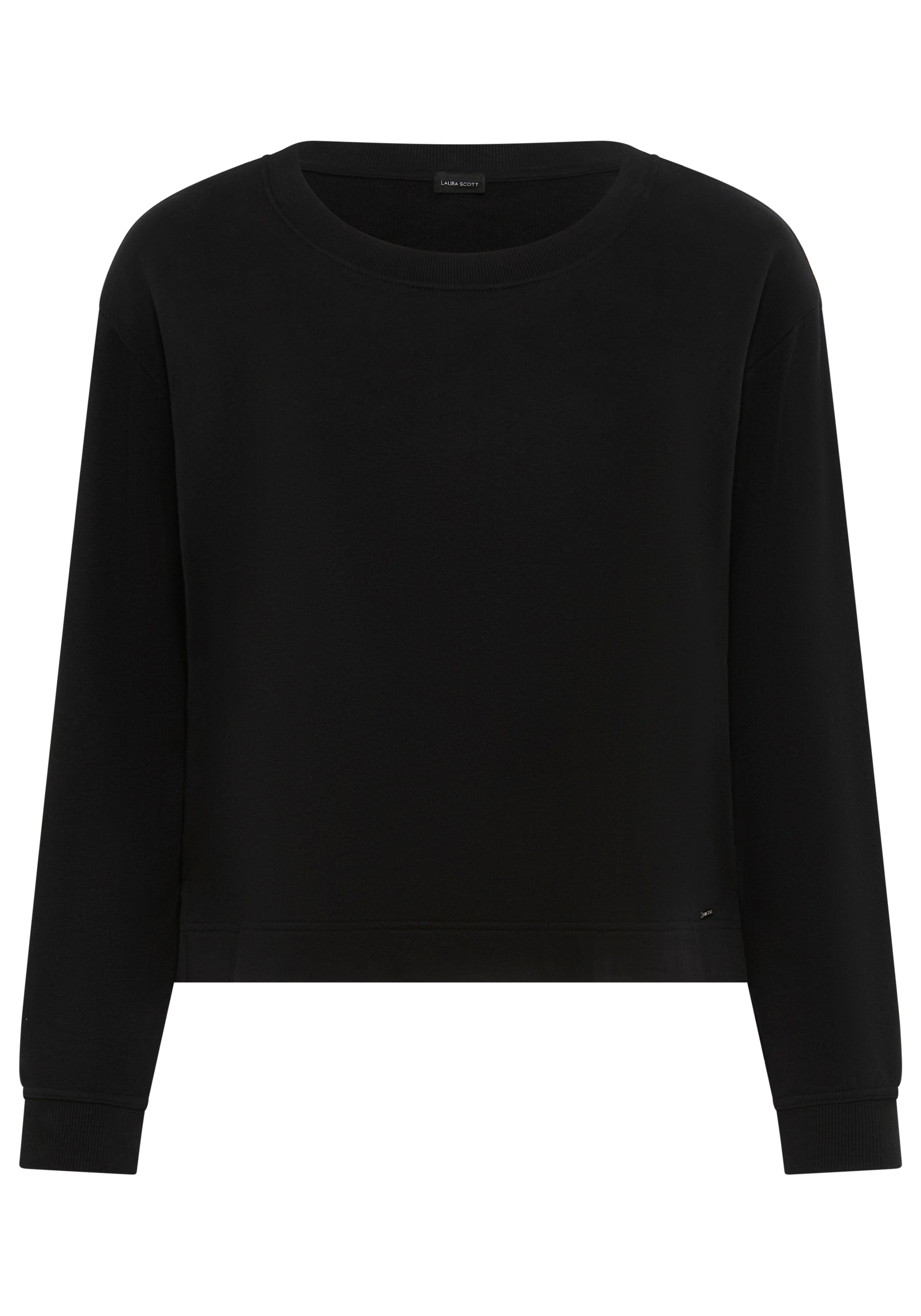 Laura Scott CURVE Sweatshirt, mit gepflegtem Bluseneinsatz - GROSSE GRÖSSE