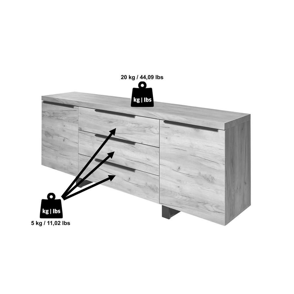 Jahnke Sideboard »ASPEN«