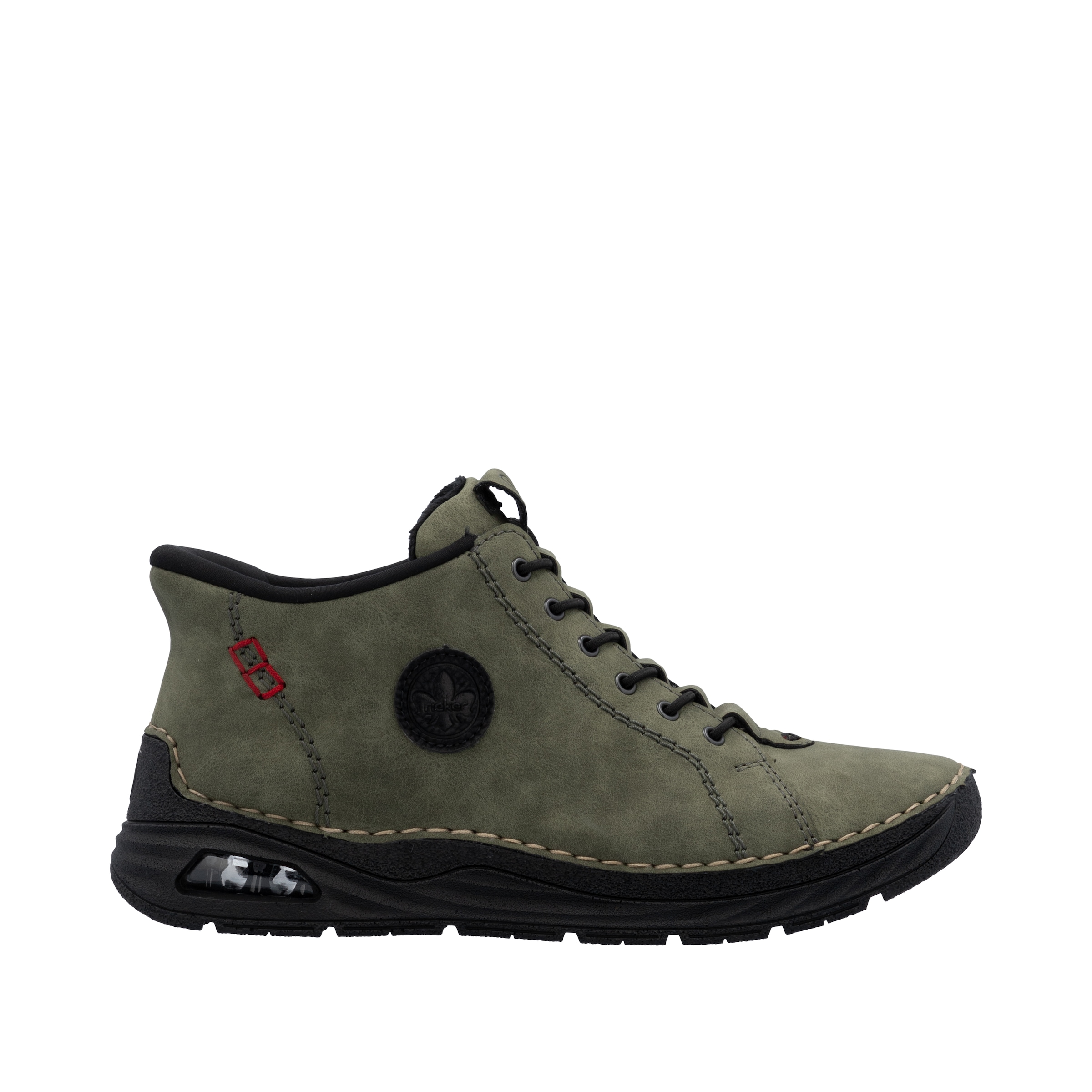 Rieker Slip-On Sneaker »Ready2GO«, High Top Sneaker, Boots, Stiefelette mit verstärkter Fersenkappe