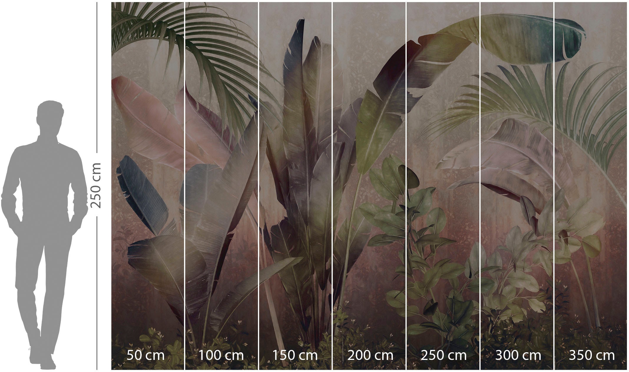 Komar Vliestapete »Rainforest Mist«, 350x250 cm (Breite x Höhe)