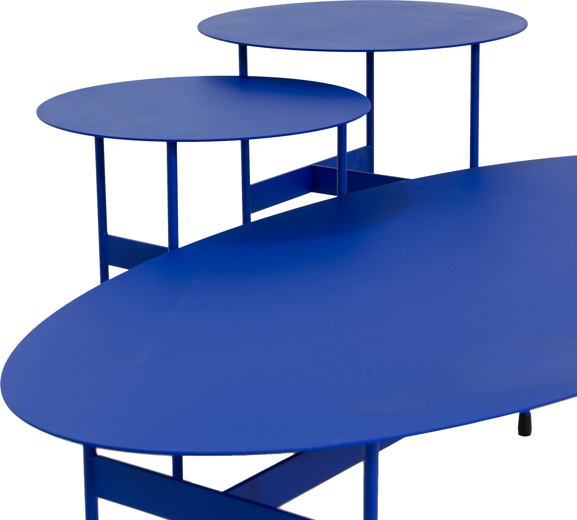 Spinder Design Couchtisch »MIRA OVAL« Couchtisch aus Stahl