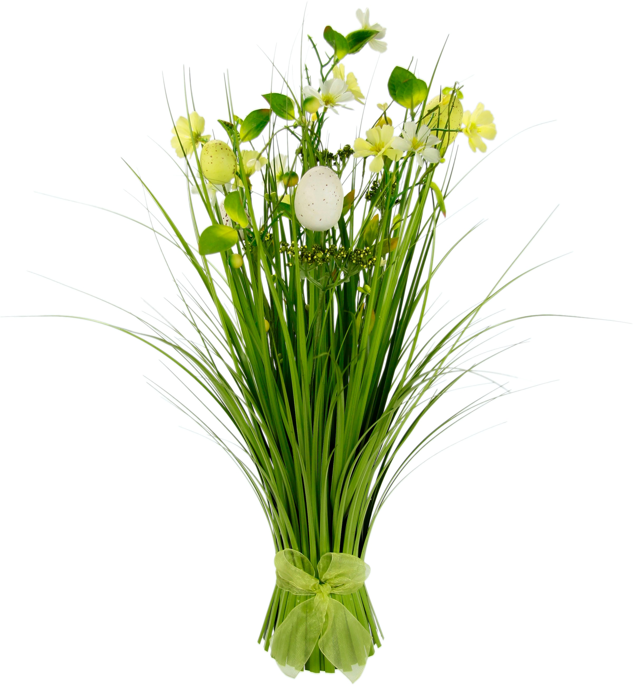 I.GE.A. Kunstgras »Gasbund«, mit feinen Blüten und Schleife online kaufen