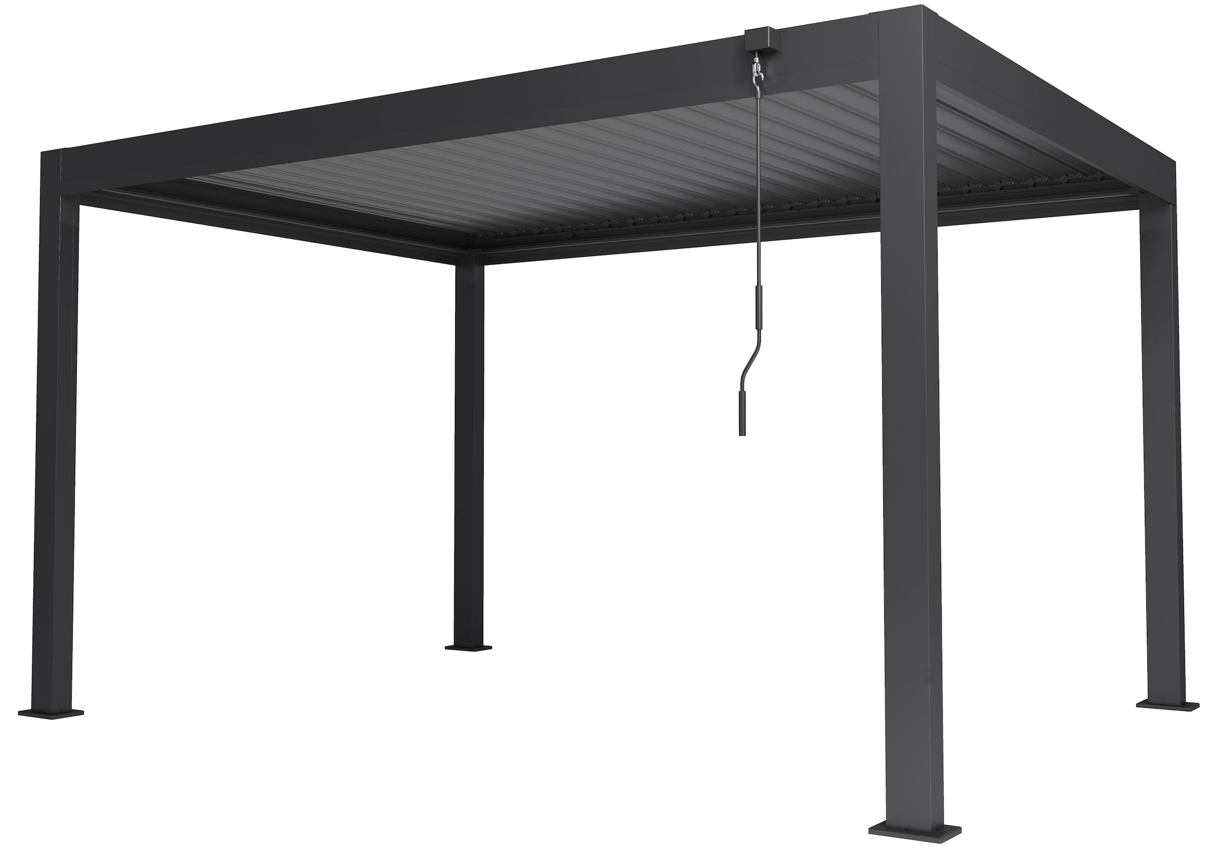 KONIFERA Pavillon »Premium Pergola« verschiedene Größen, ohne Seitenteile